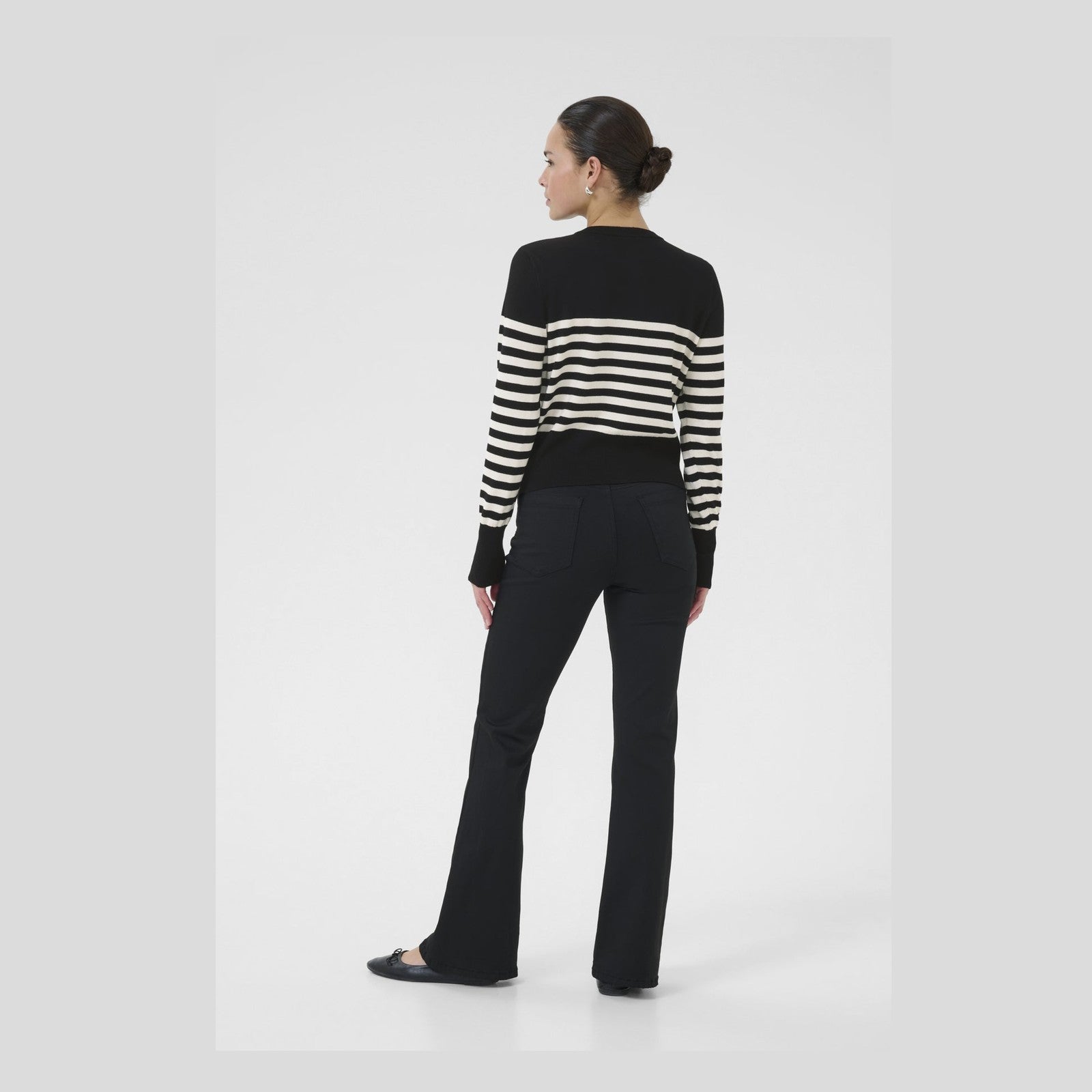 KAlizza Cardigan med striber