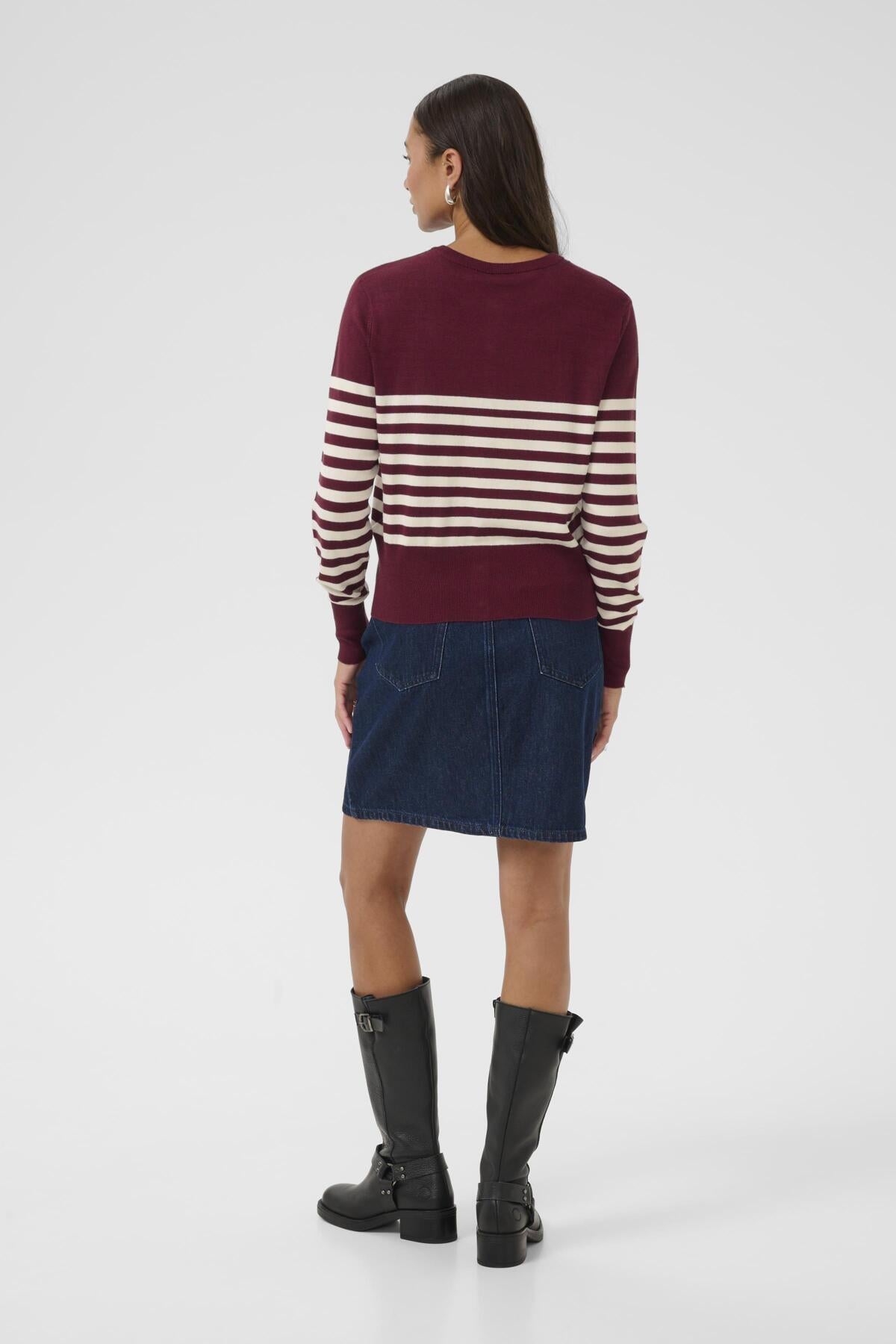 KAlizza Cardigan med striber
