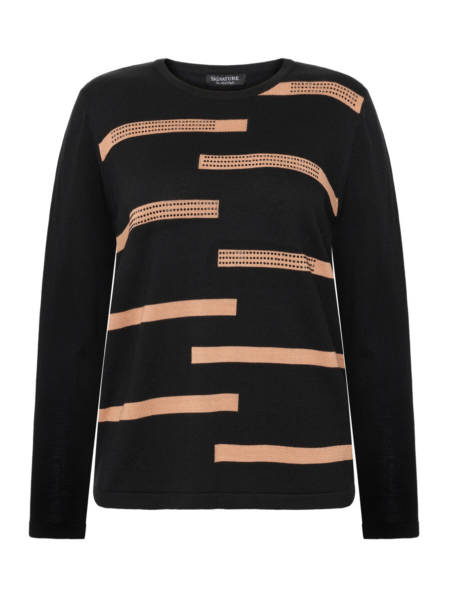 Elegant strik Pullover