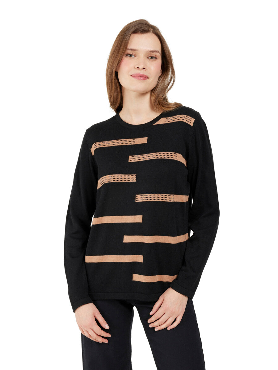 Elegant strik Pullover
