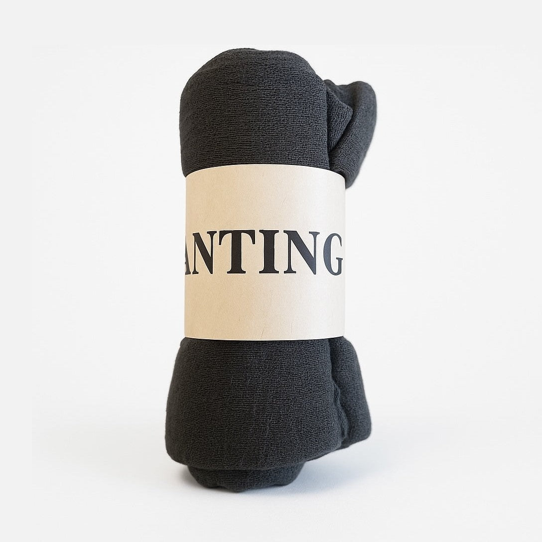 Tørklæde ensfarvet bomuld