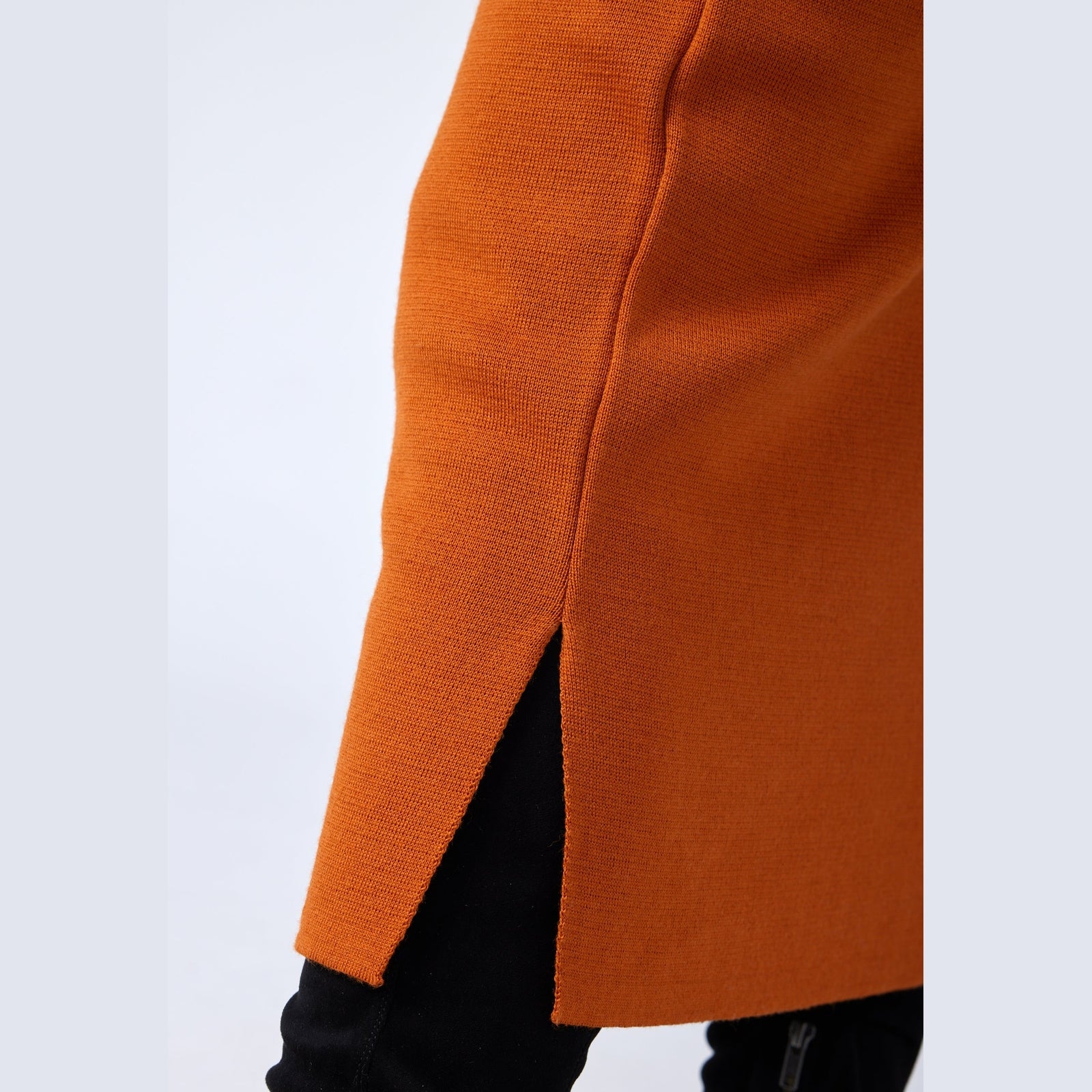 Lind Åse Long Knit Dress 299 Orange