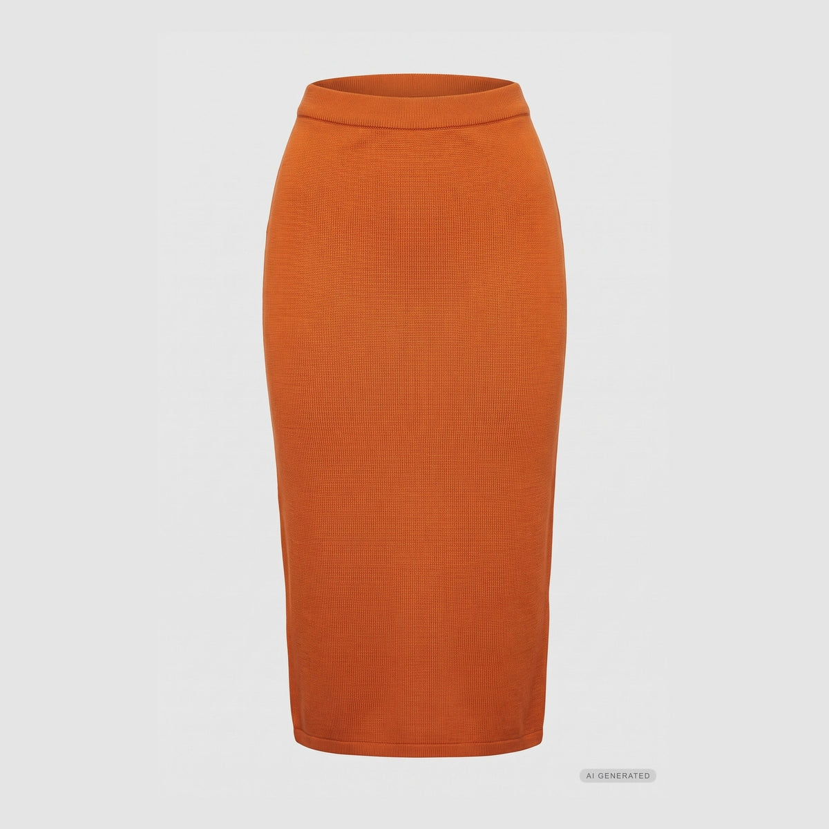 Lind Åse Long Knit Dress 299 Orange