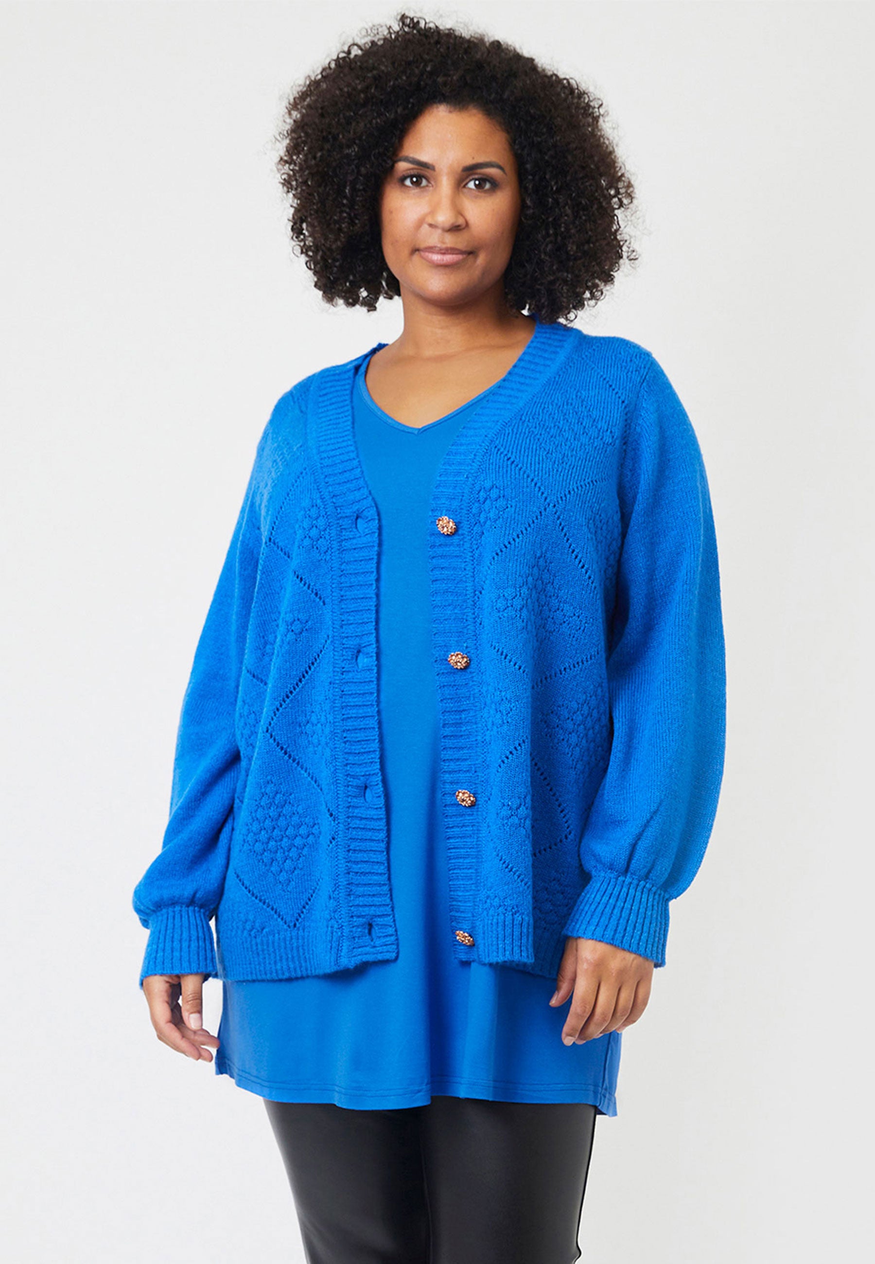 Adia ADAddison Knit Cardigan 4717 Princess Blue