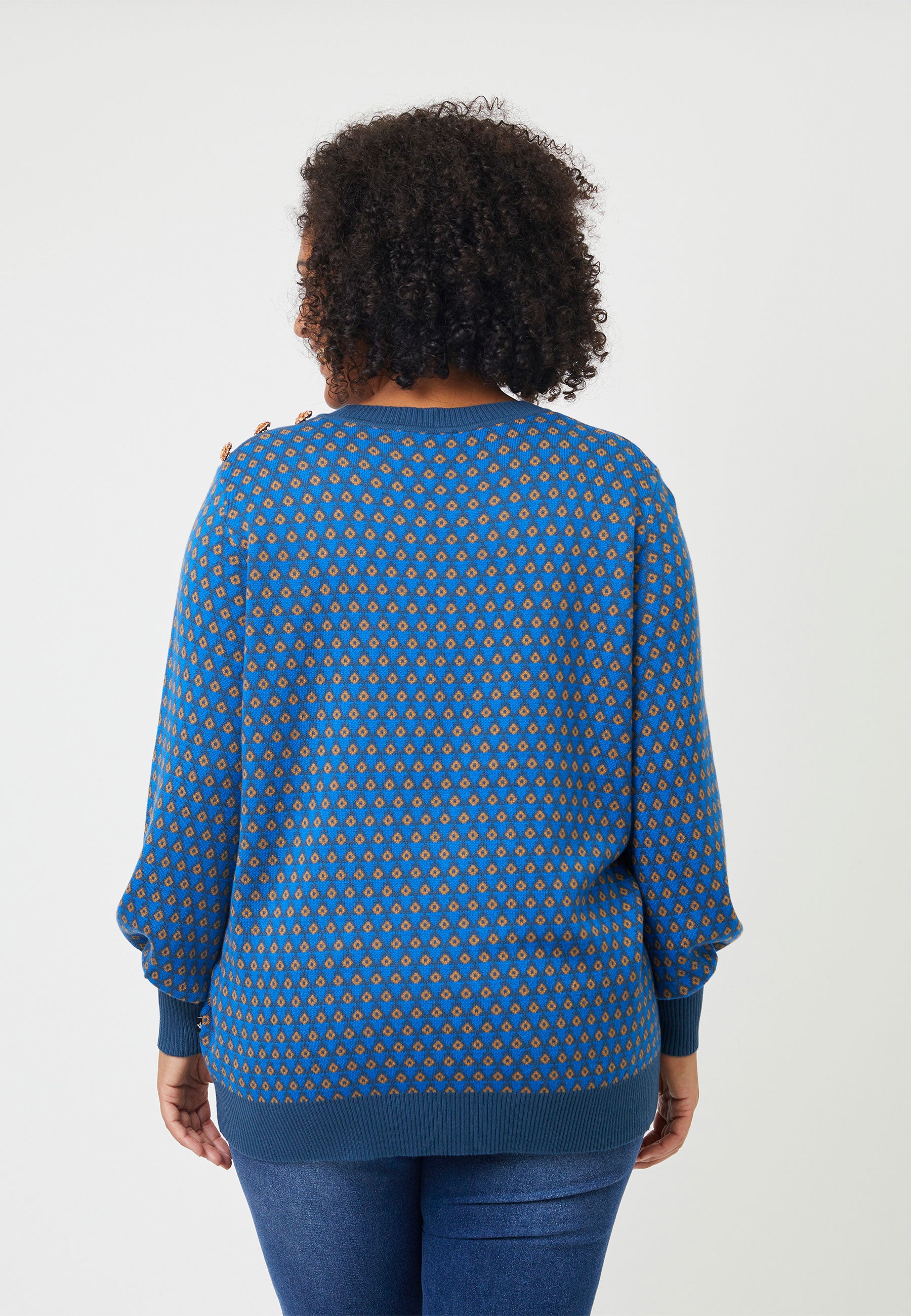 Adia ADAlma Knit Pullover 4709 Dark Peacok