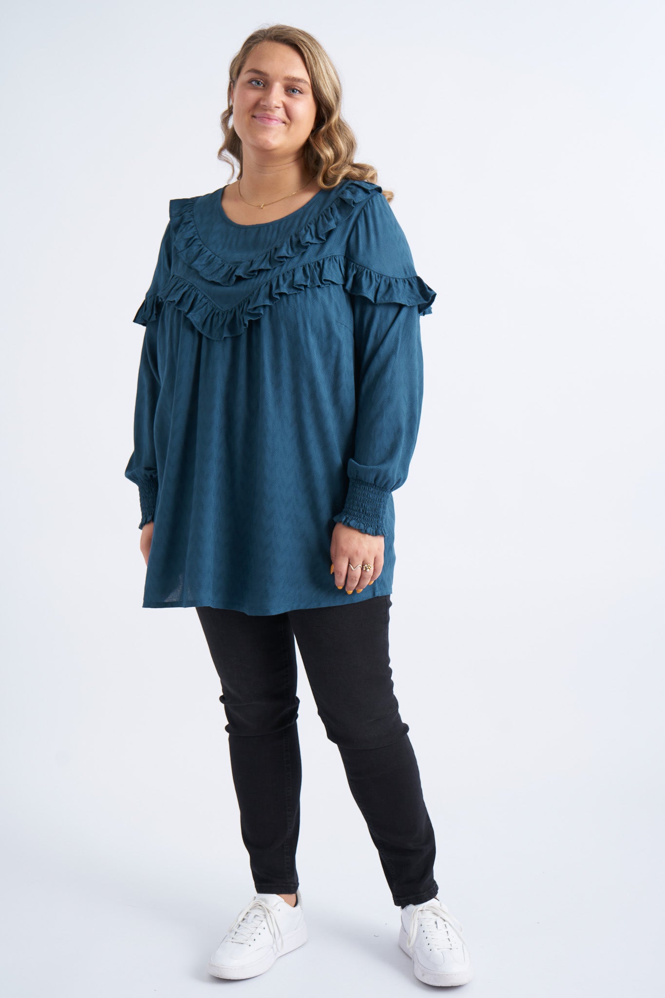 Adia ADAneli Bluser 4709 Dark Peacok