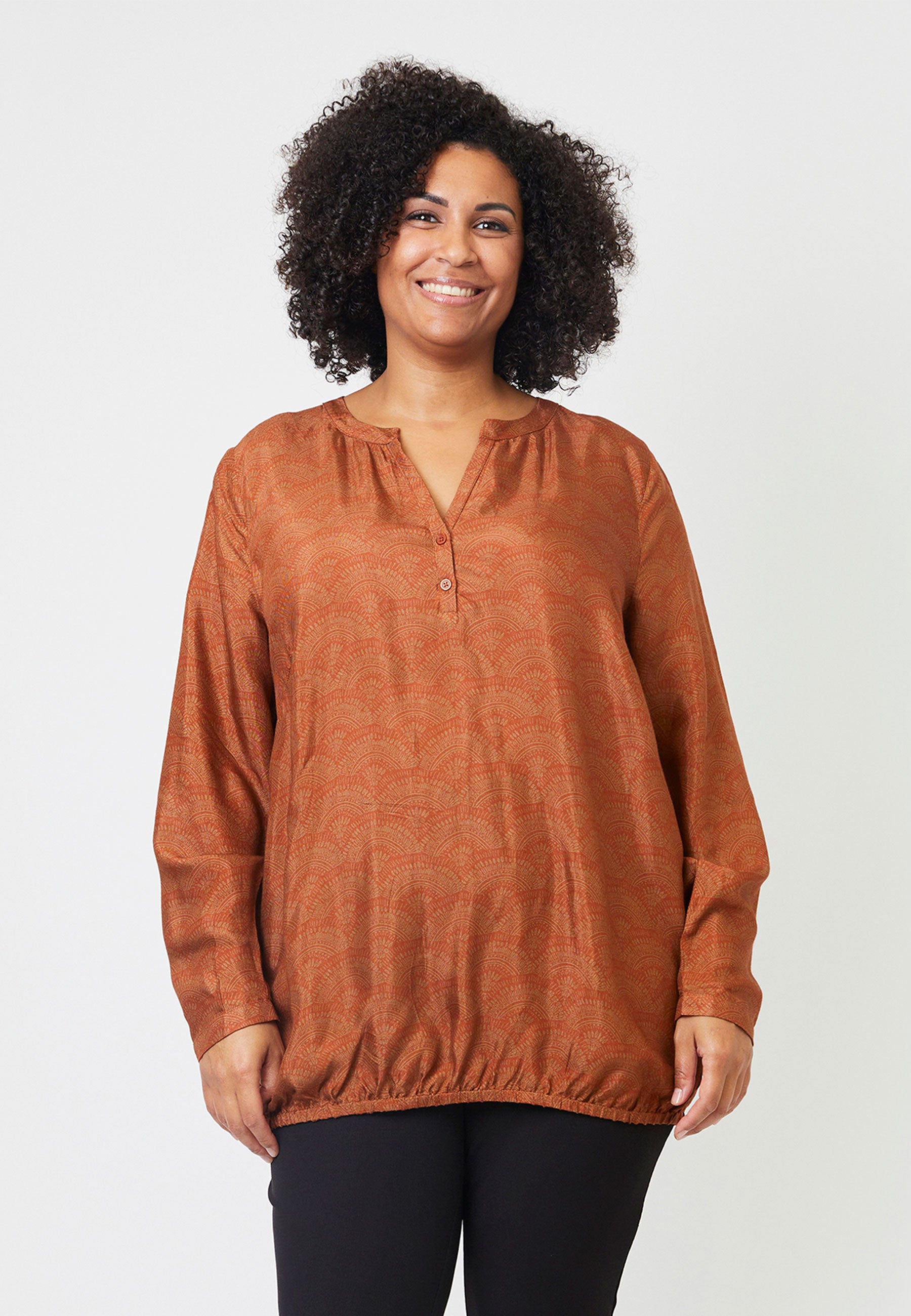 Adia ADAune Bluser 3384 Leather Brown