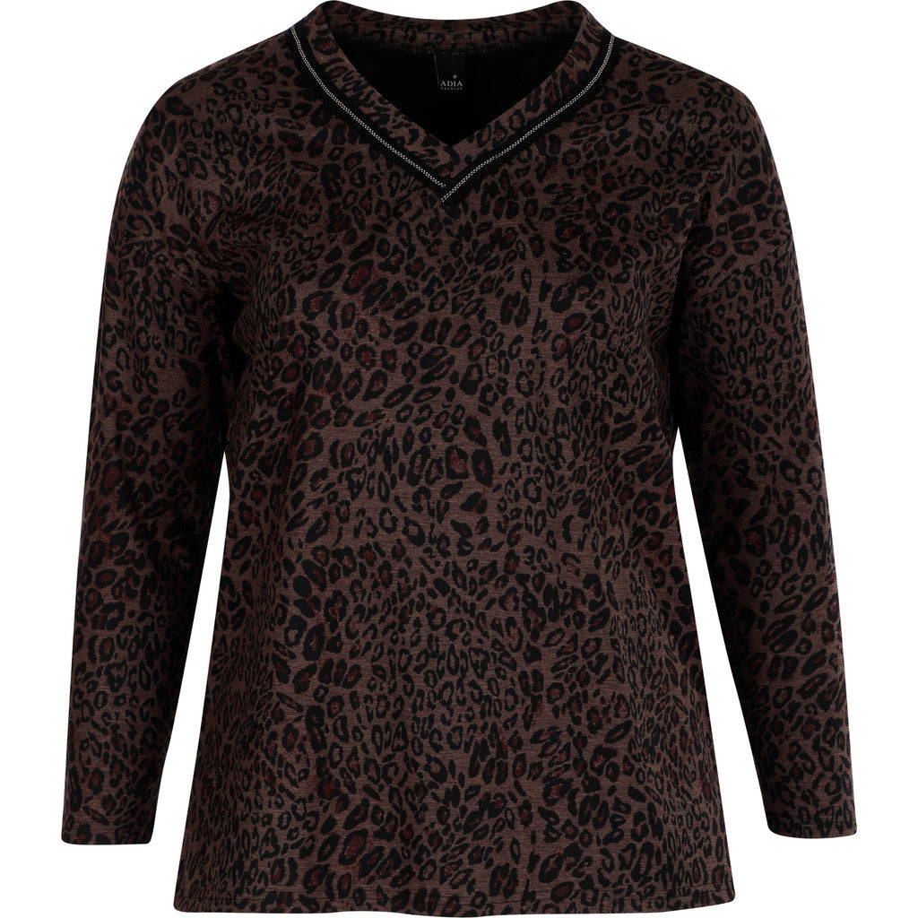 Adia ADAylin Knit Pullover 1500 BROWN