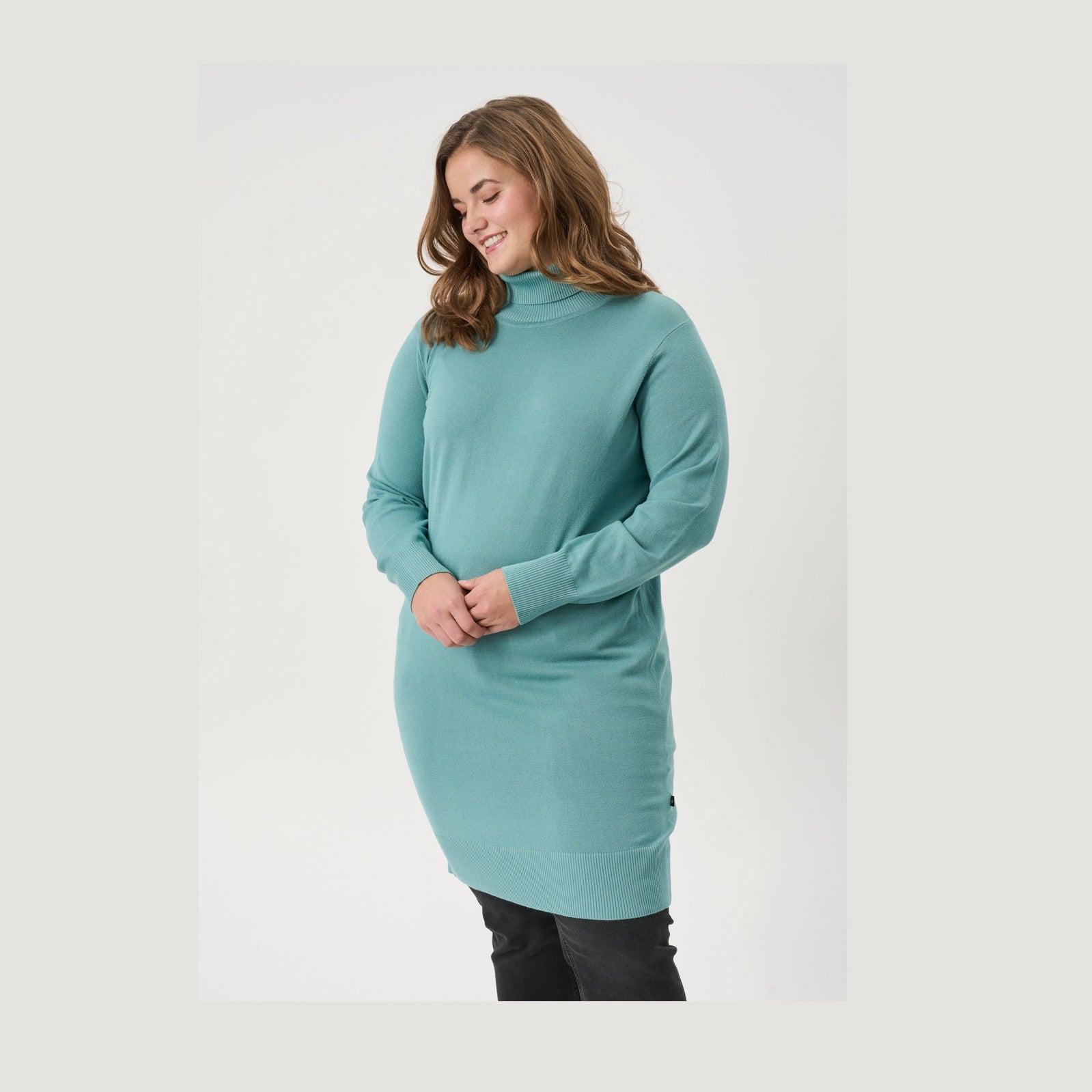 Adia ADAzar Knit Dress 5503 Peacok Blue