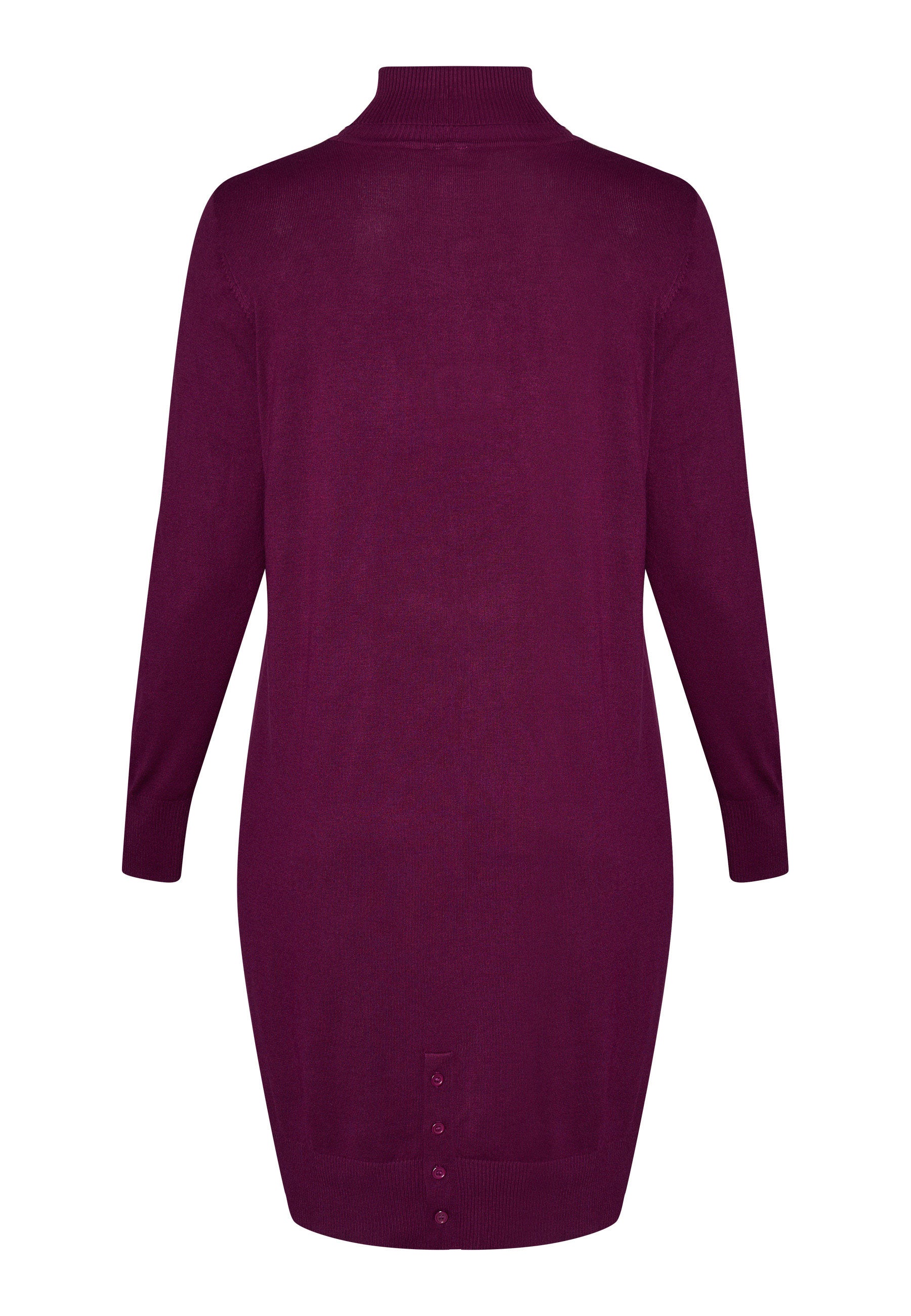Adia ADAzar Knit Dress 6850 Aubergine pink