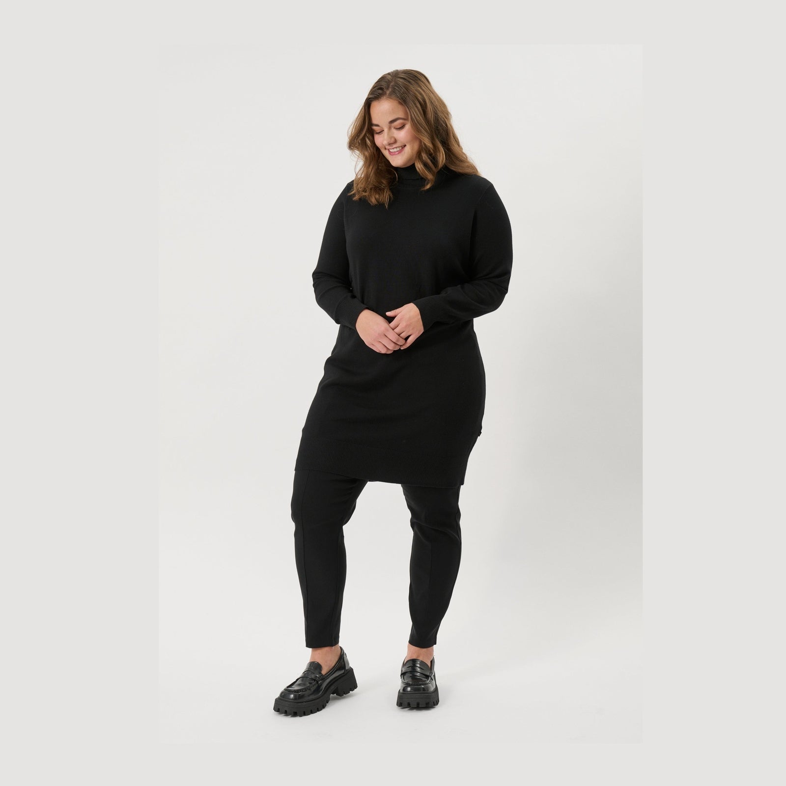 Adia ADAzar Knit Dress 9999 BLACK
