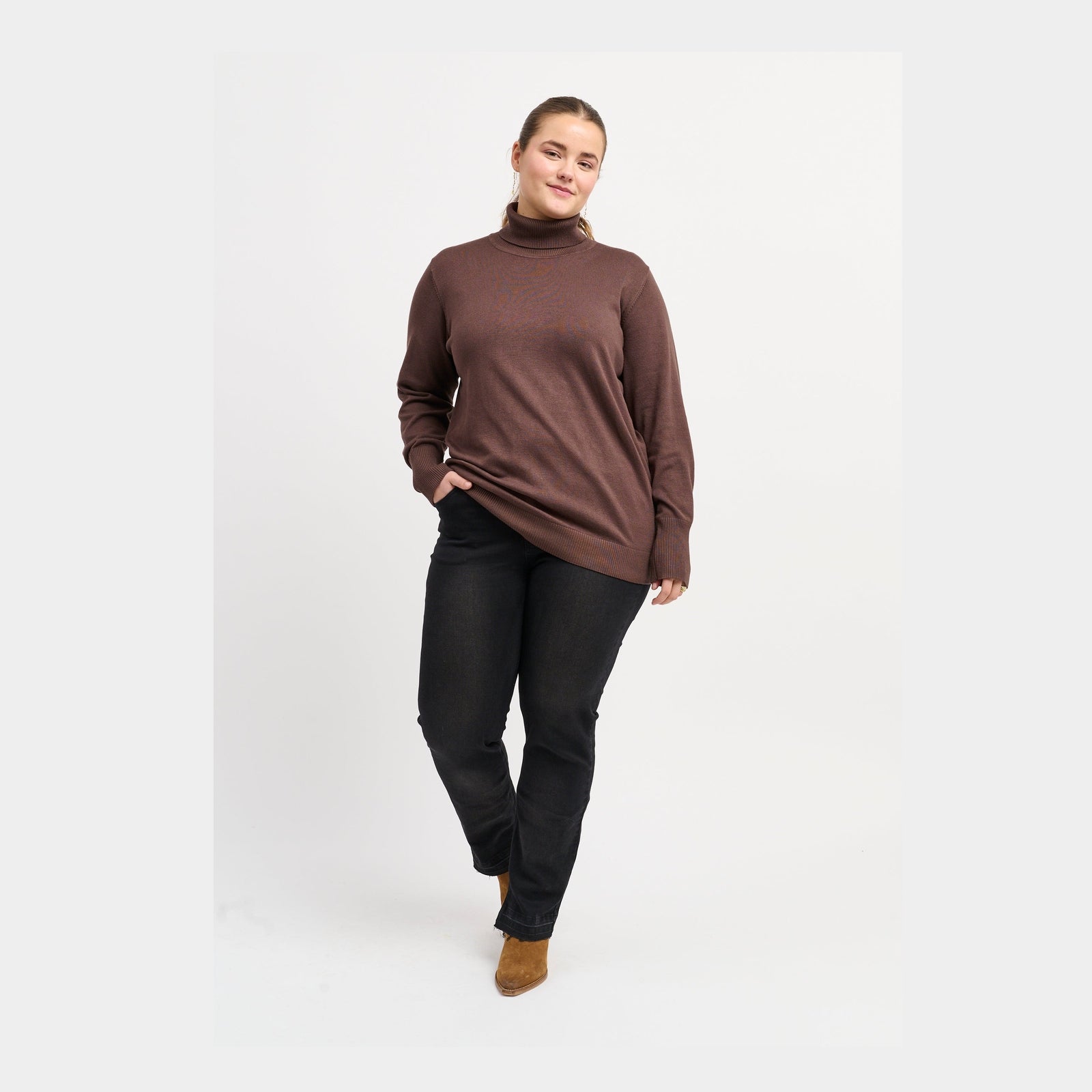 Adia ADAzelea Knit Pullover 1700 Chocolate Brown