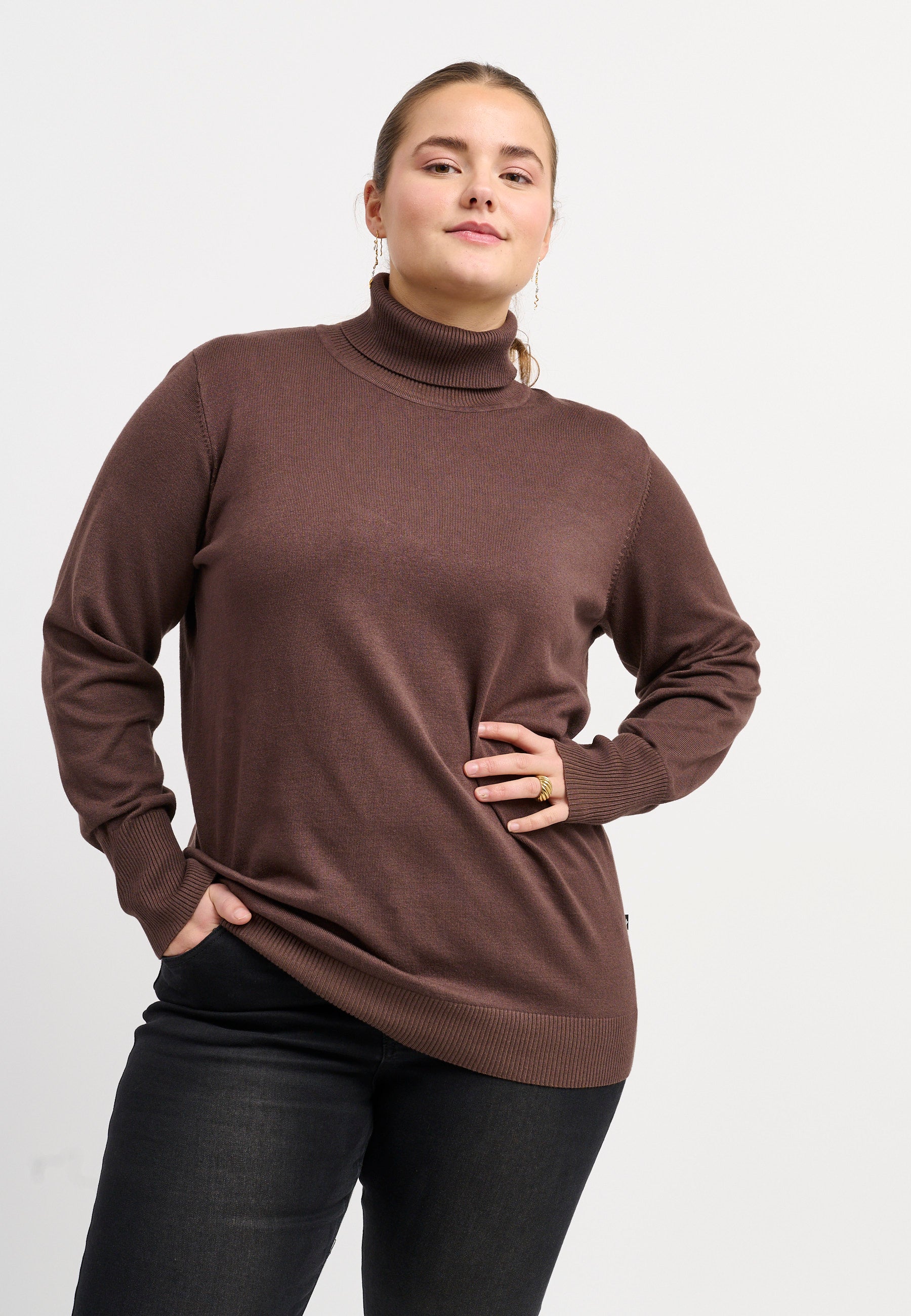 Adia ADAzelea Knit Pullover 1700 Chocolate Brown