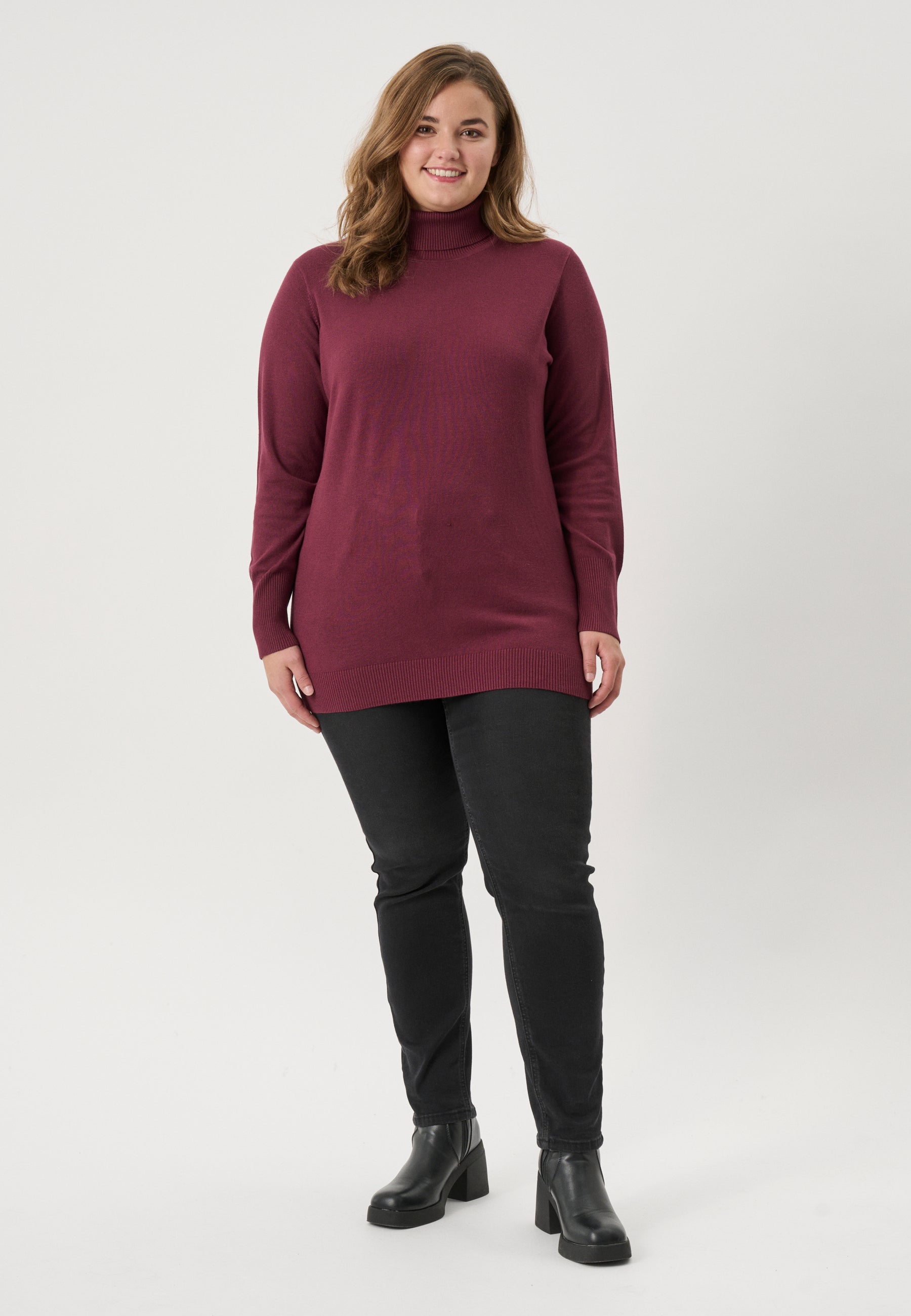 Adia ADAzelea Knit Pullover 2502 Wine Red