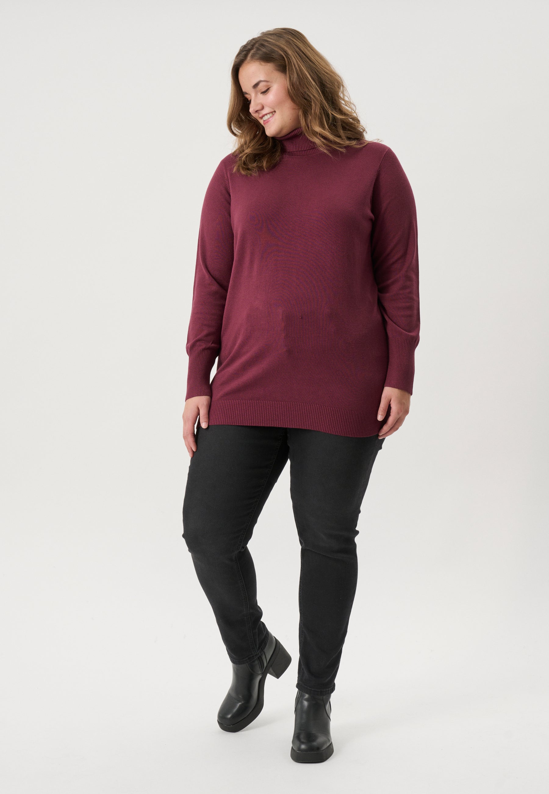 Adia ADAzelea Knit Pullover 2502 Wine Red