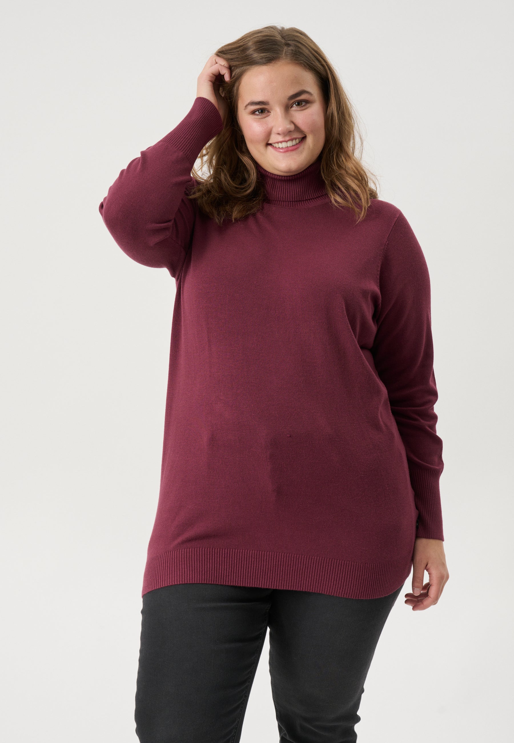 Adia ADAzelea Knit Pullover 2502 Wine Red