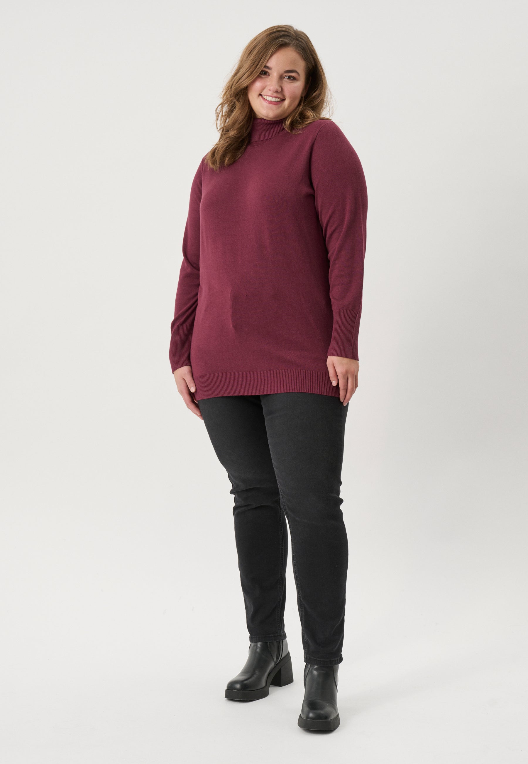 Adia ADAzelea Knit Pullover 2502 Wine Red