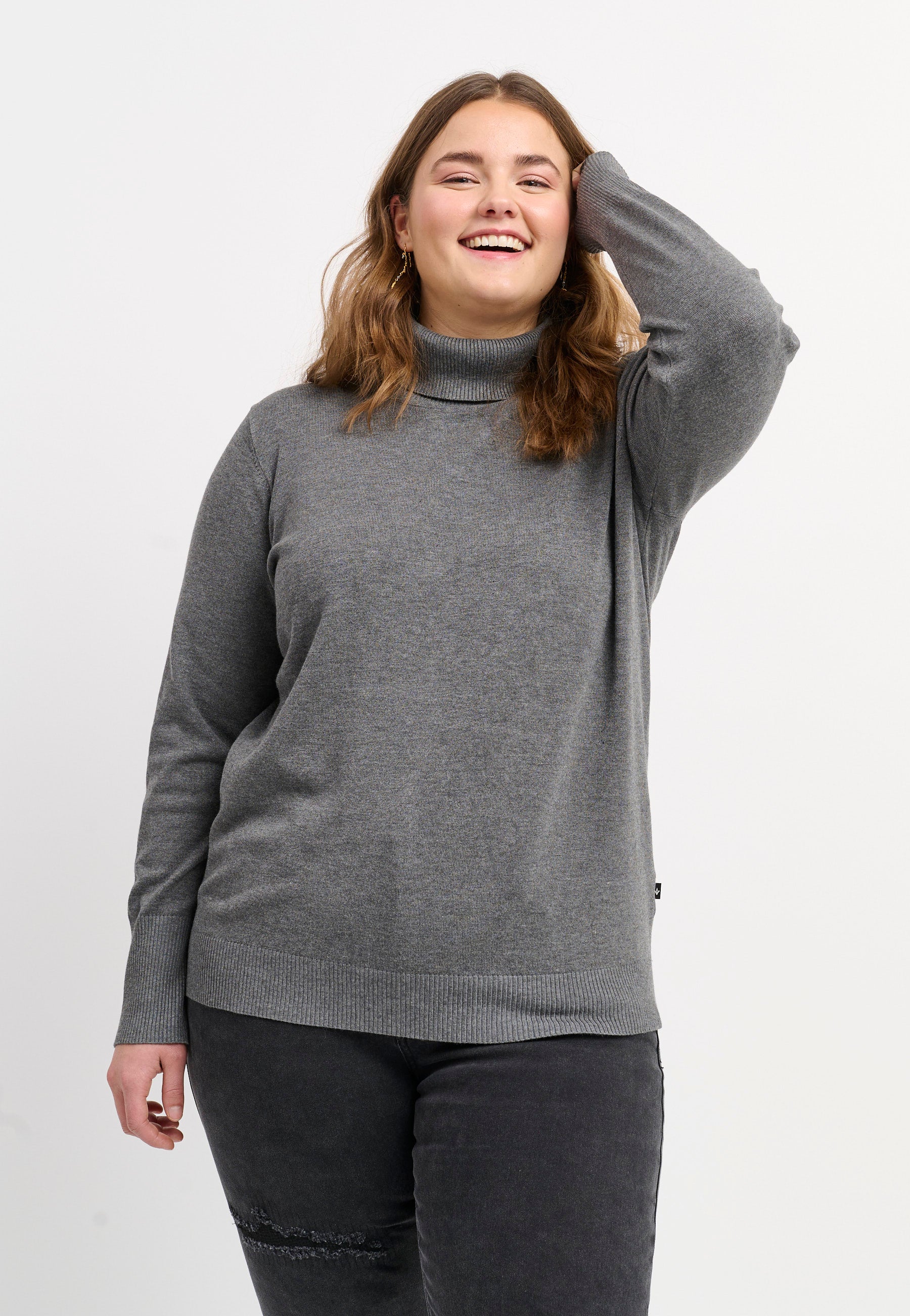 Adia ADAzelea Knit Pullover 9900 anthracite grey