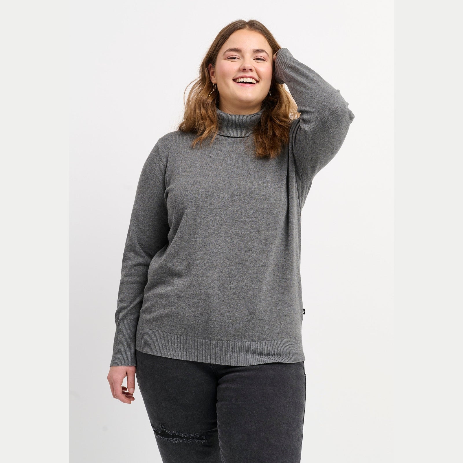 Adia ADAzelea Knit Pullover 9900 anthracite grey