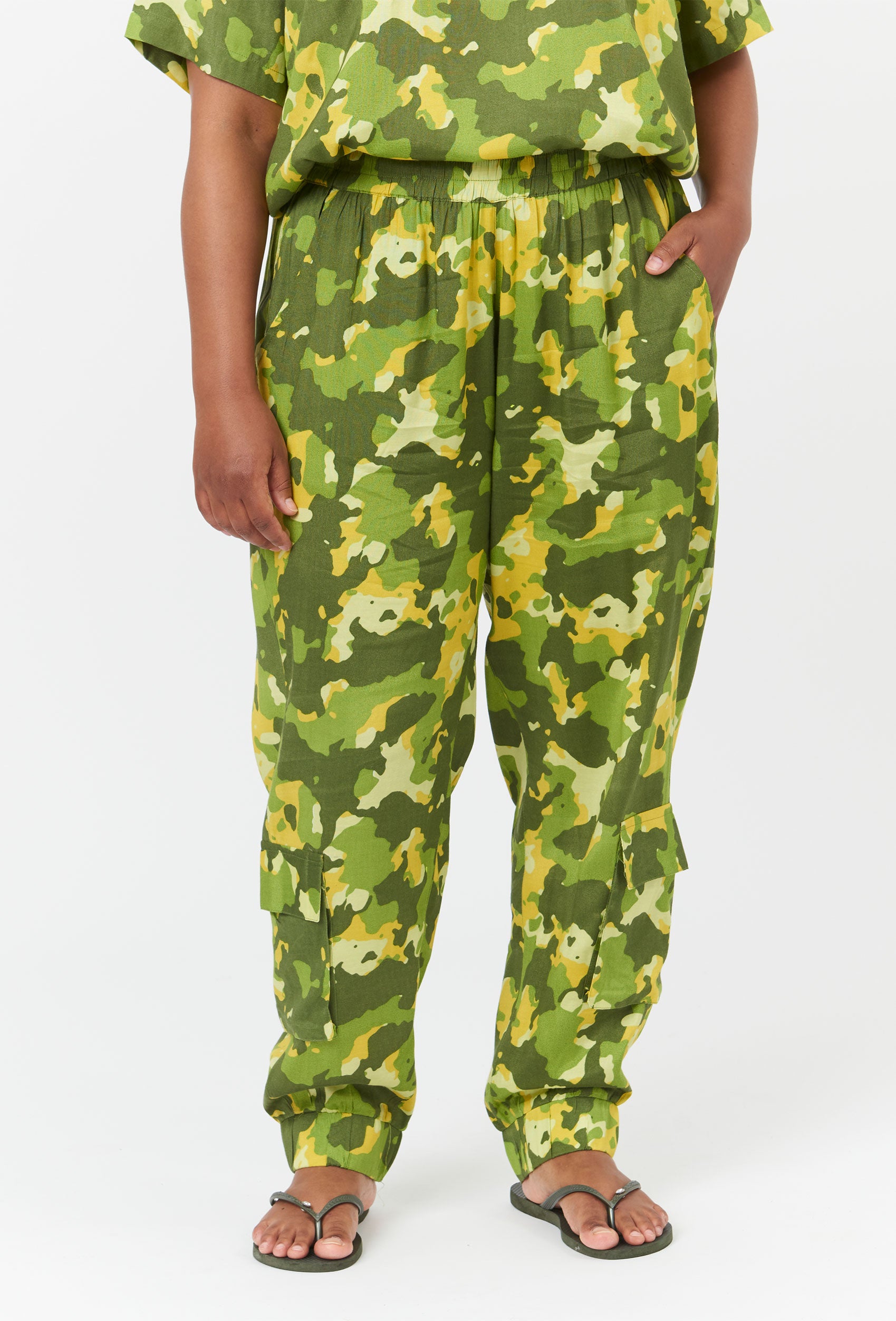 Adia ADBeatrice Bukser 5637 Pine Green