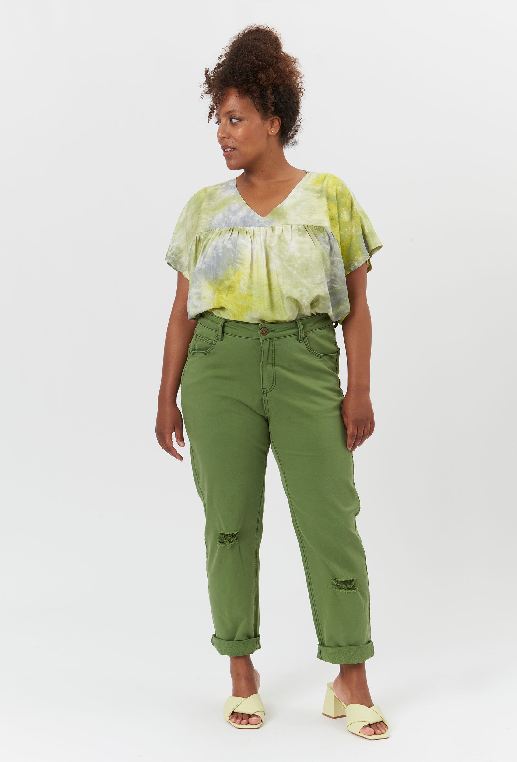 Adia ADBenedickte Bukser 5638 Vinyard Green