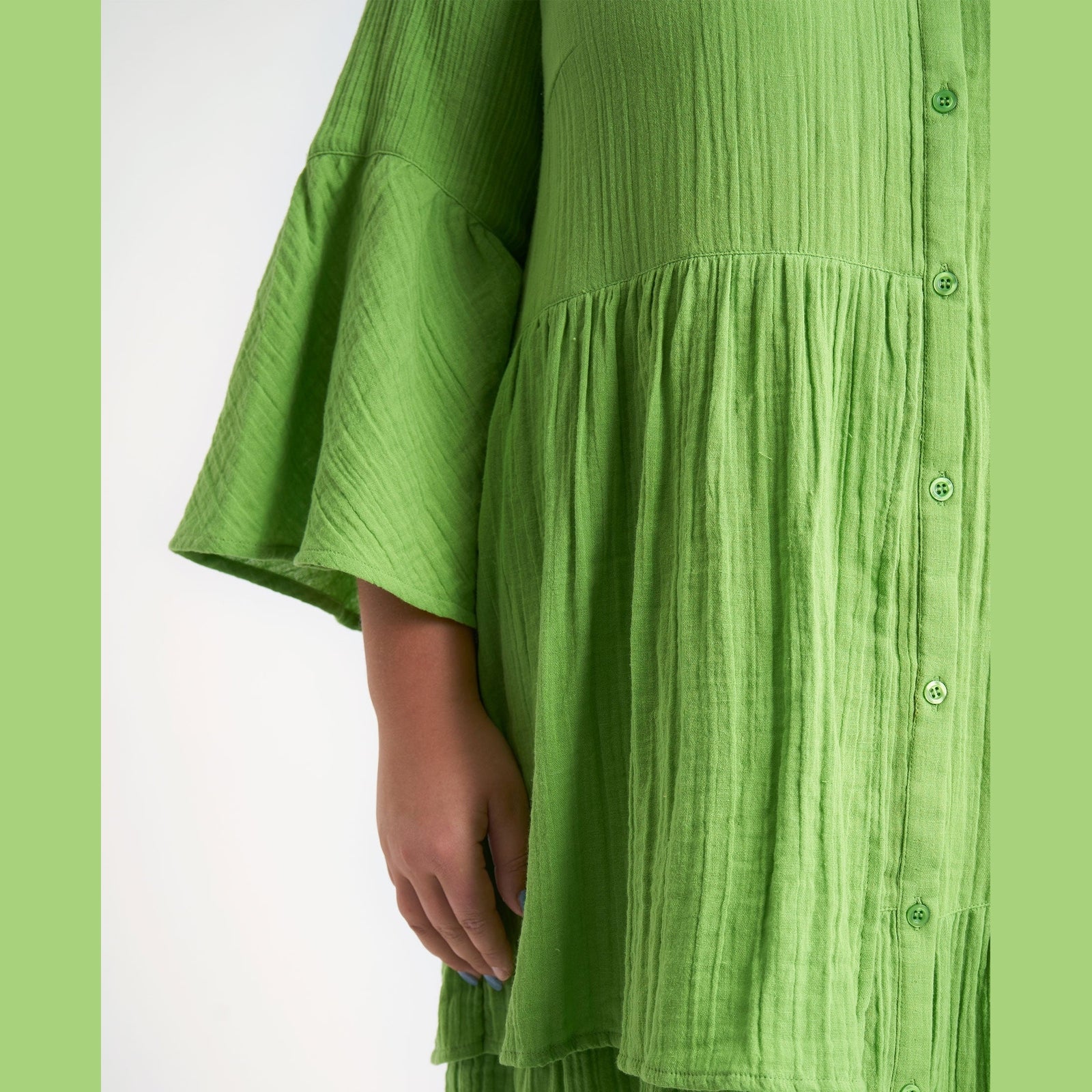 Adia ADBibbi Kjoler 5636 Green Banana