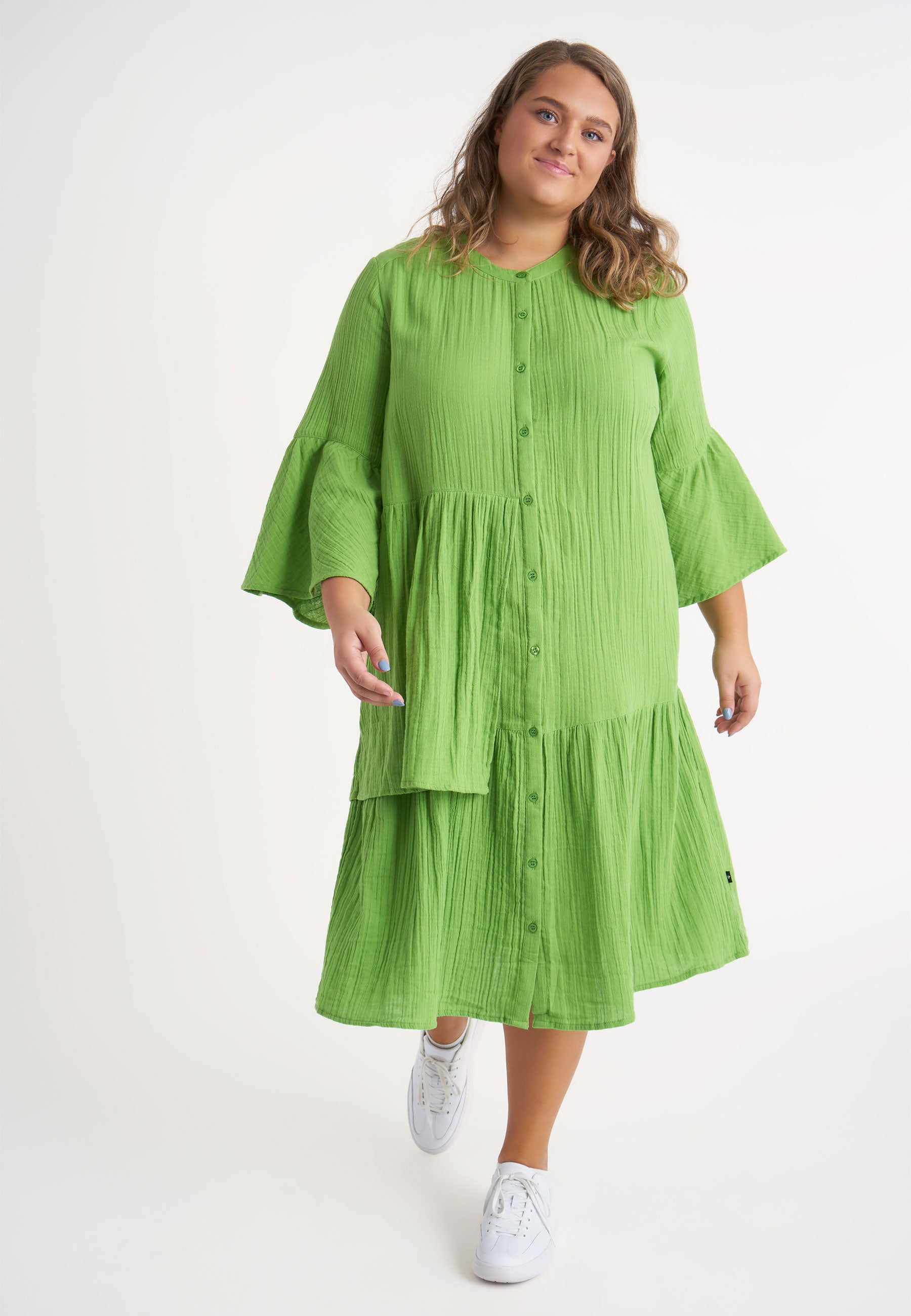 Adia ADBibbi Kjoler 5636 Green Banana