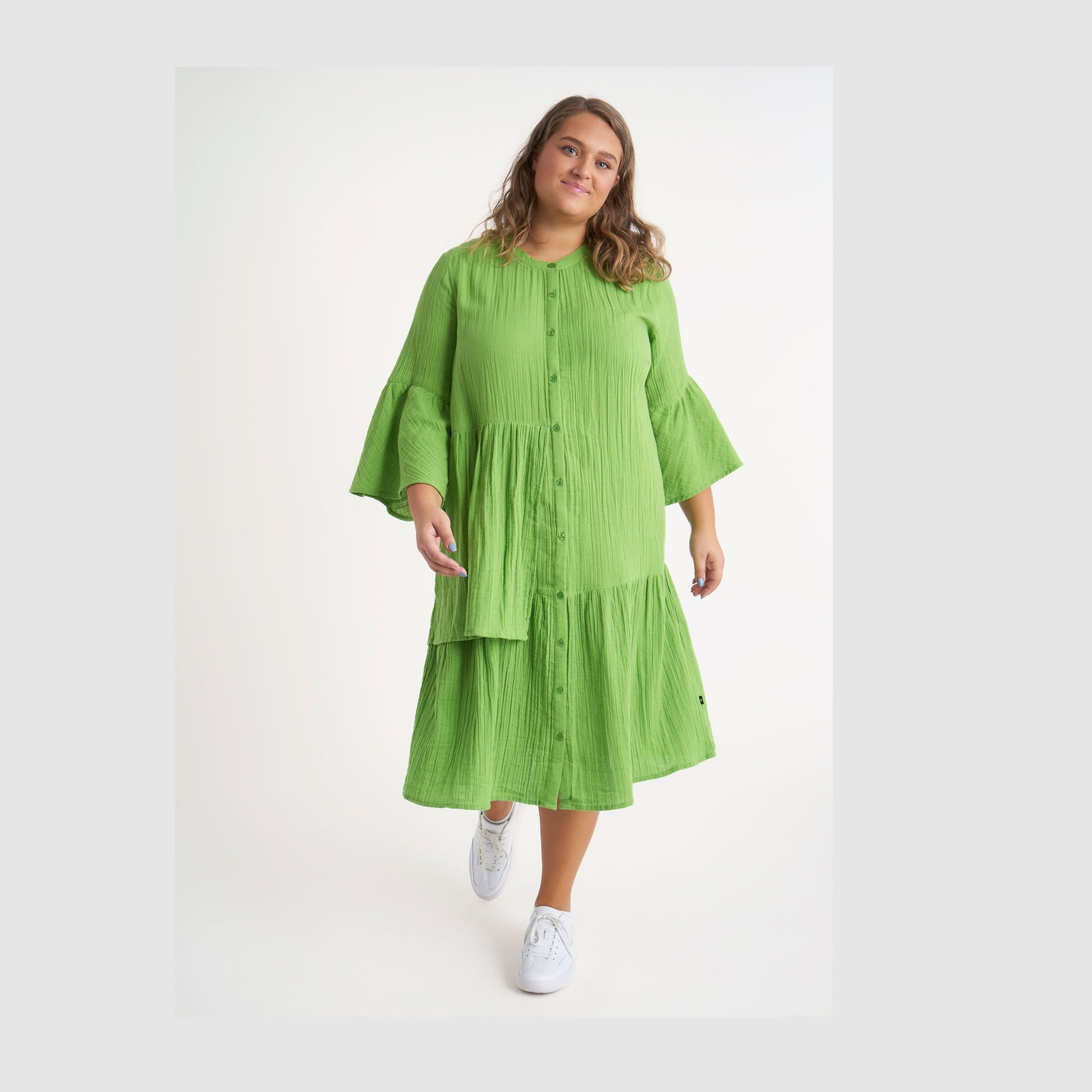 Adia ADBibbi Kjoler 5636 Green Banana