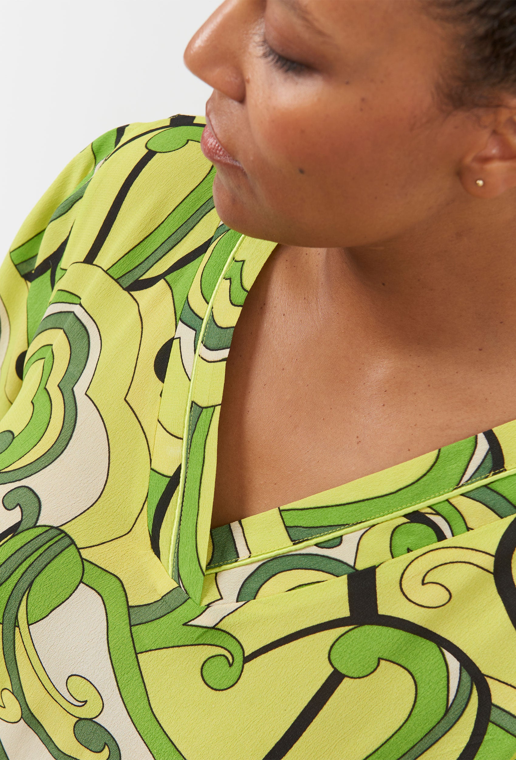 Adia ADBolette Bluser 5635 Daiquiri Green