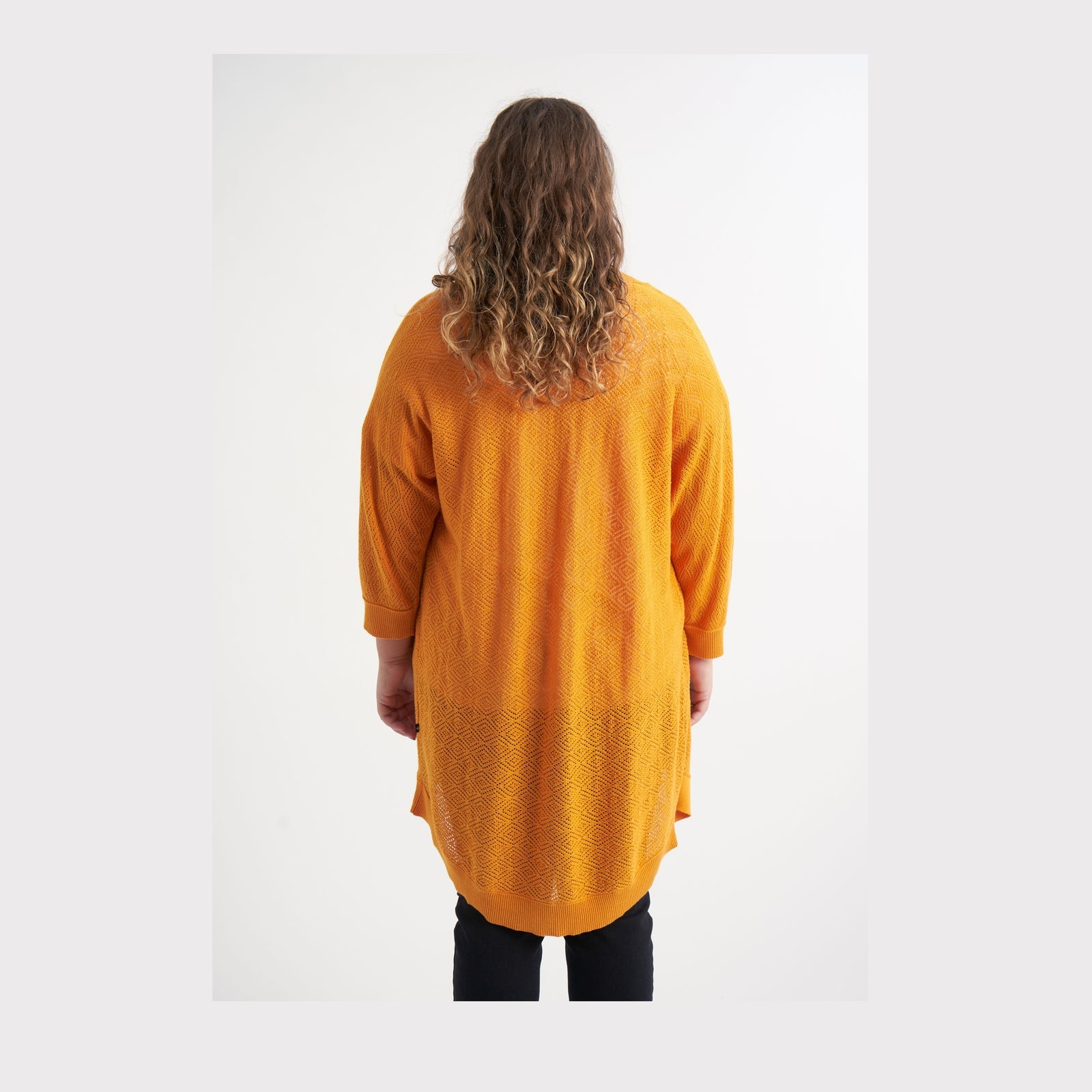 Adia ADBritta Cardigan 2556 Cumquat Orange