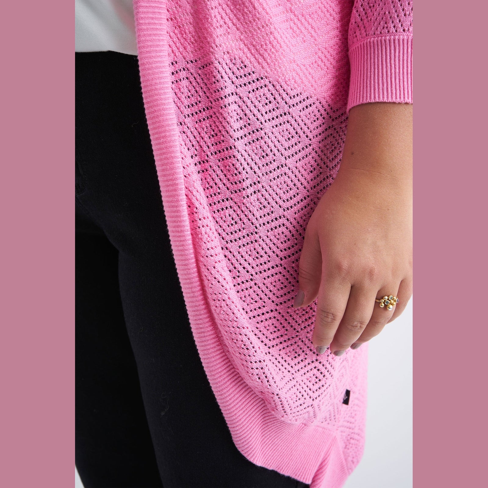 Adia ADBritta Cardigan 3549 Rose Bloom
