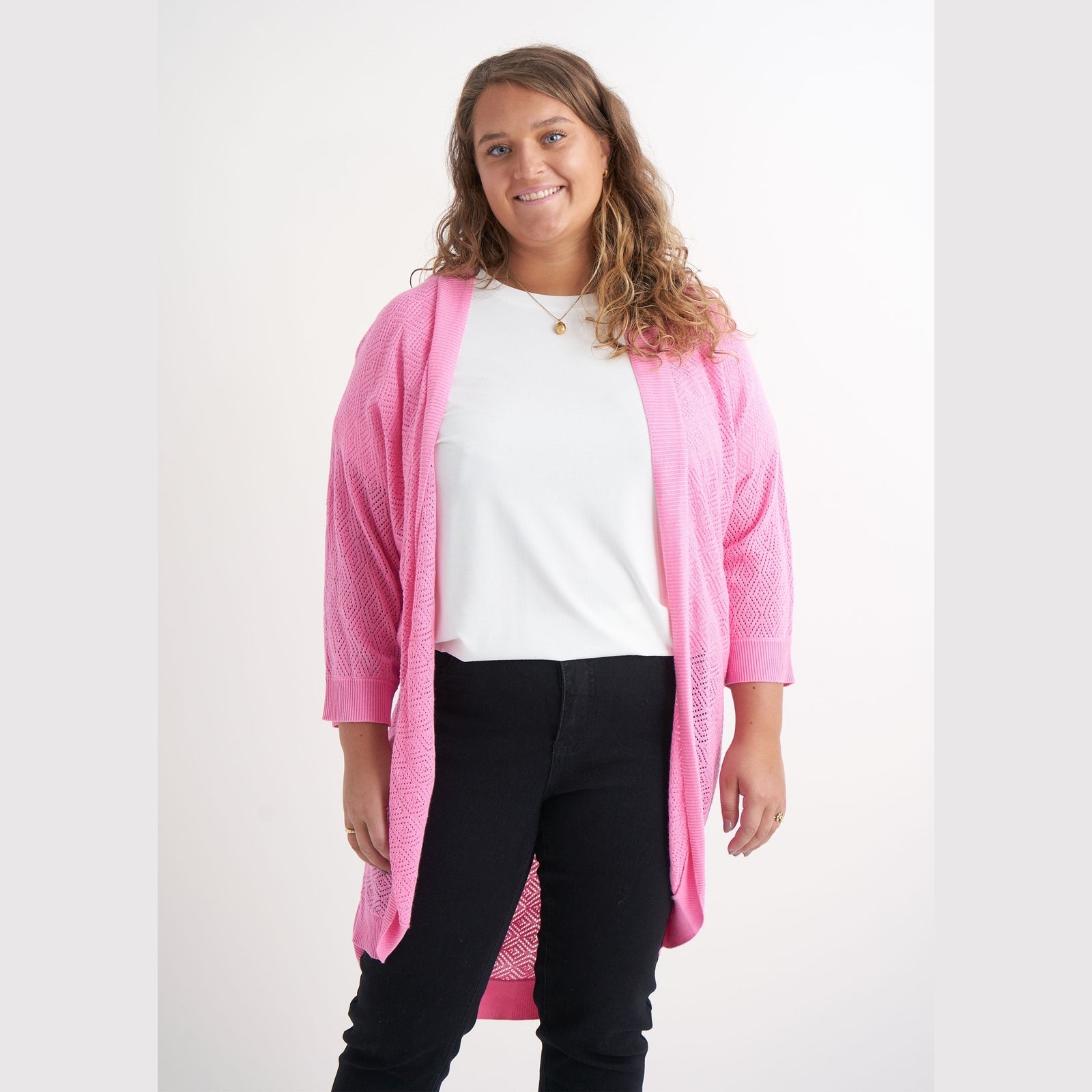 Adia ADBritta Cardigan 3549 Rose Bloom