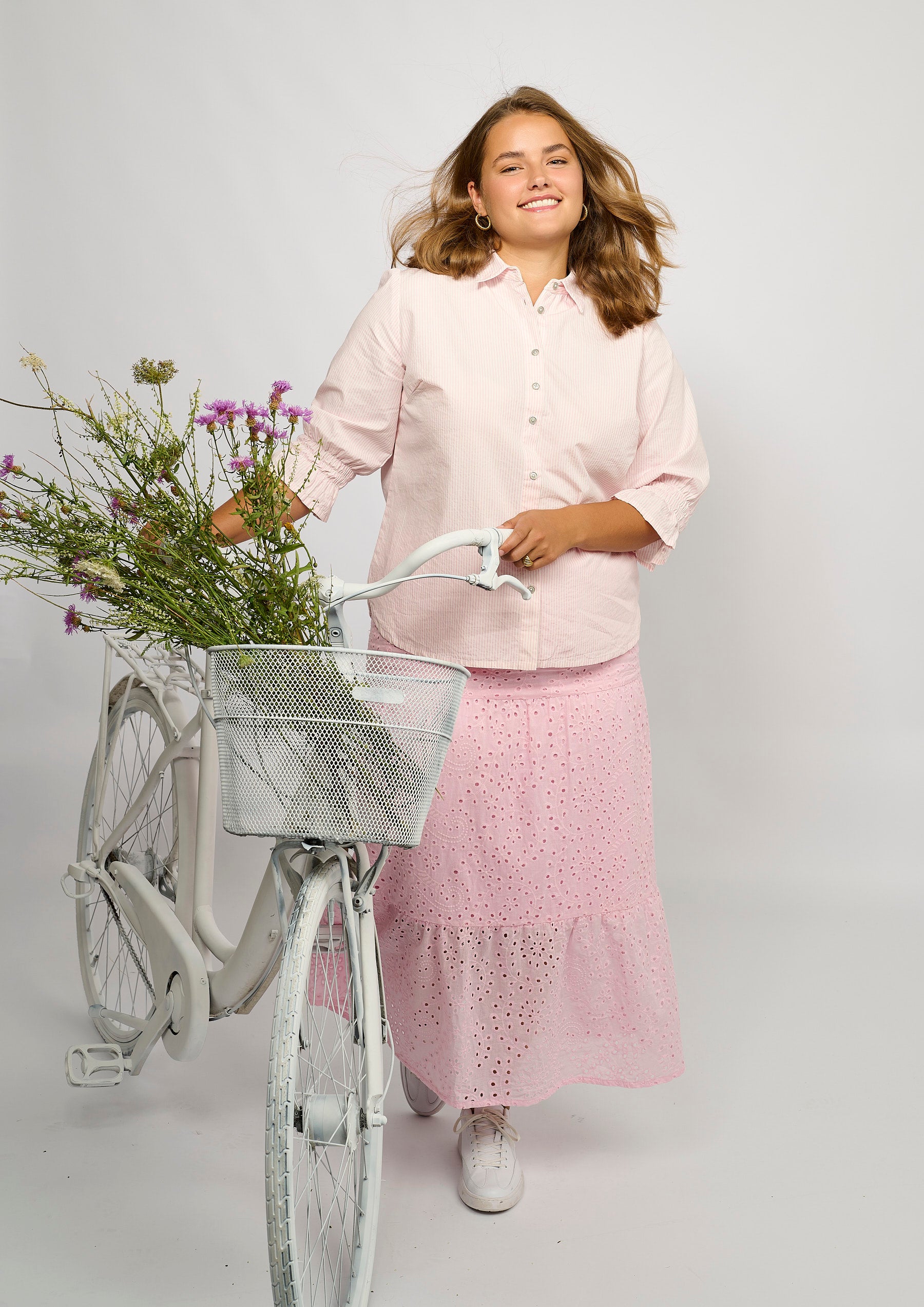 Adia ADCheri Skjortebluser 6020 Light rose
