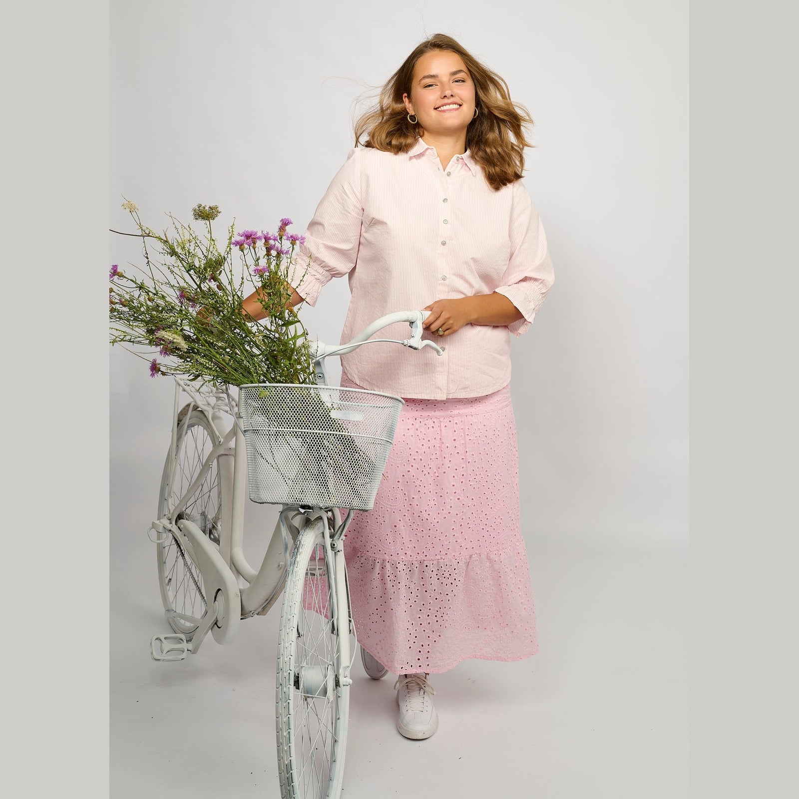Adia ADCheri Skjortebluser 6020 Light rose