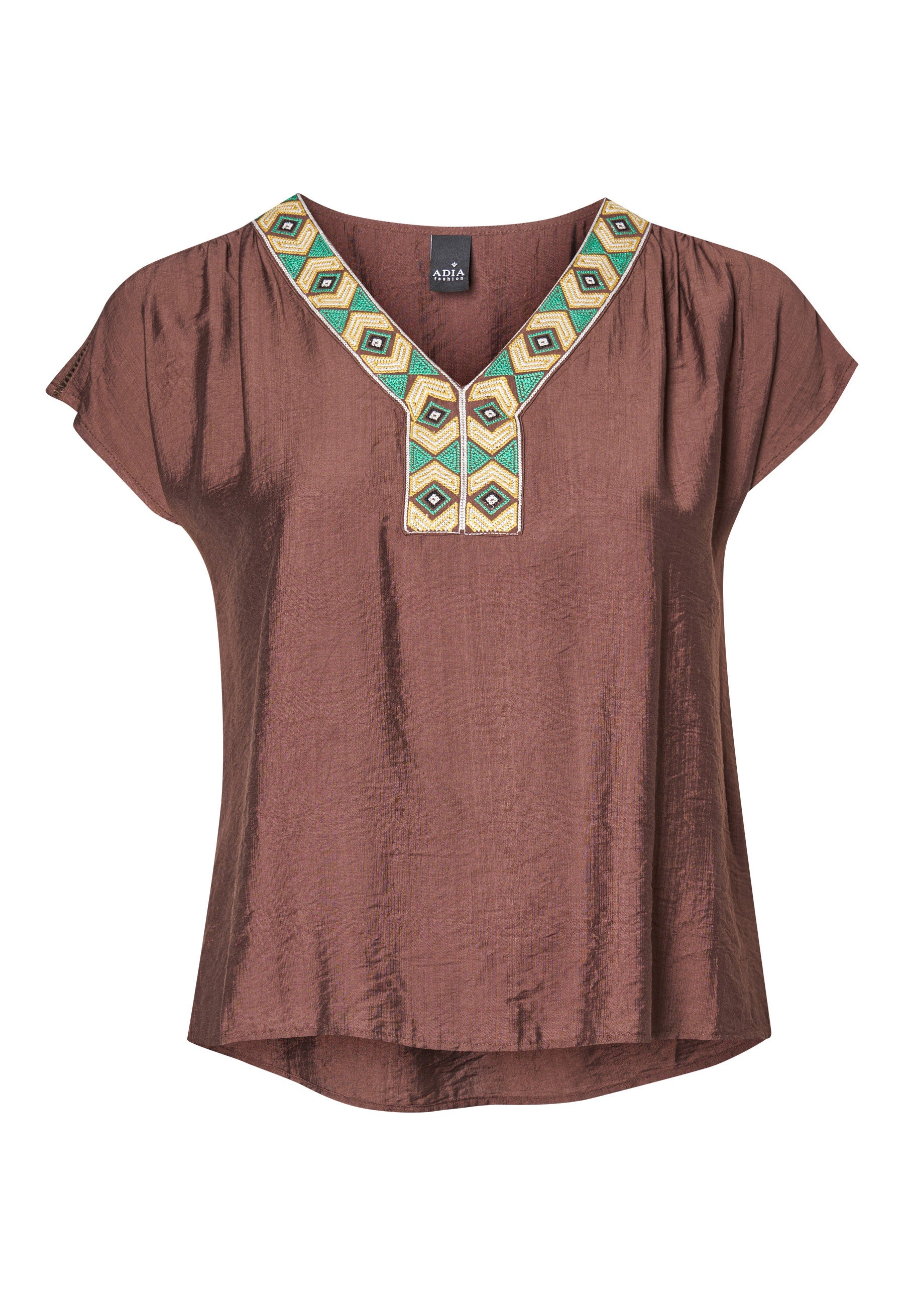 Adia ADCilja Bluser 1700 Chocolate Brown