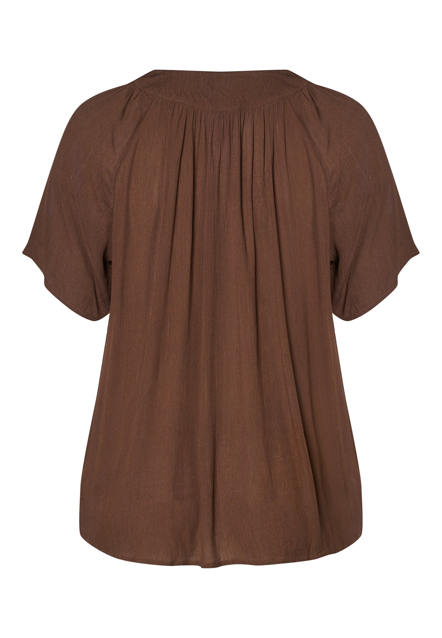 Adia ADCirkel Bluser 1700 Chocolate Brown
