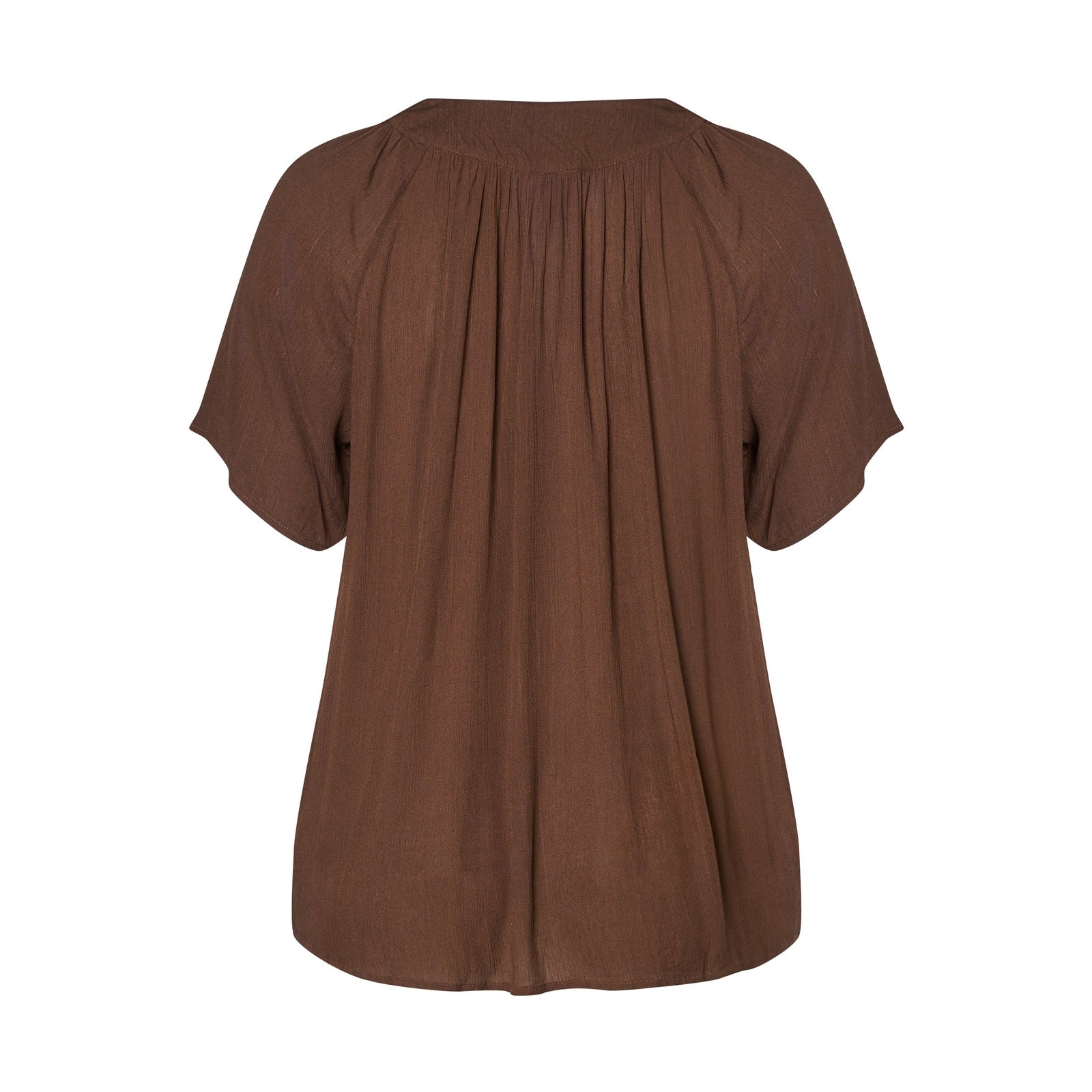 Adia ADCirkel Bluser 1700 Chocolate Brown