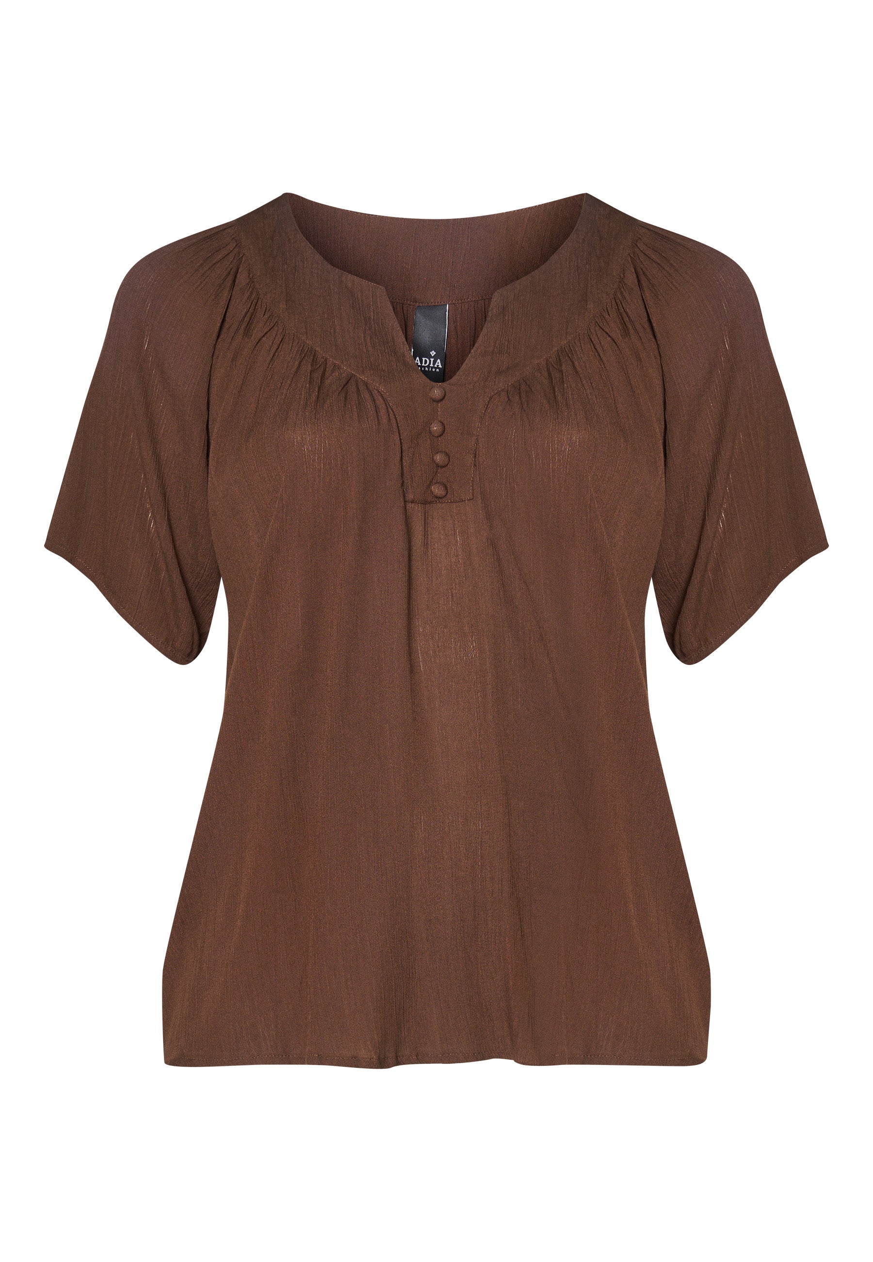 Adia ADCirkel Bluser 1700 Chocolate Brown