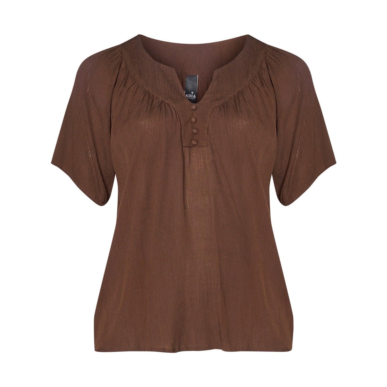 Adia ADCirkel Bluser 1700 Chocolate Brown