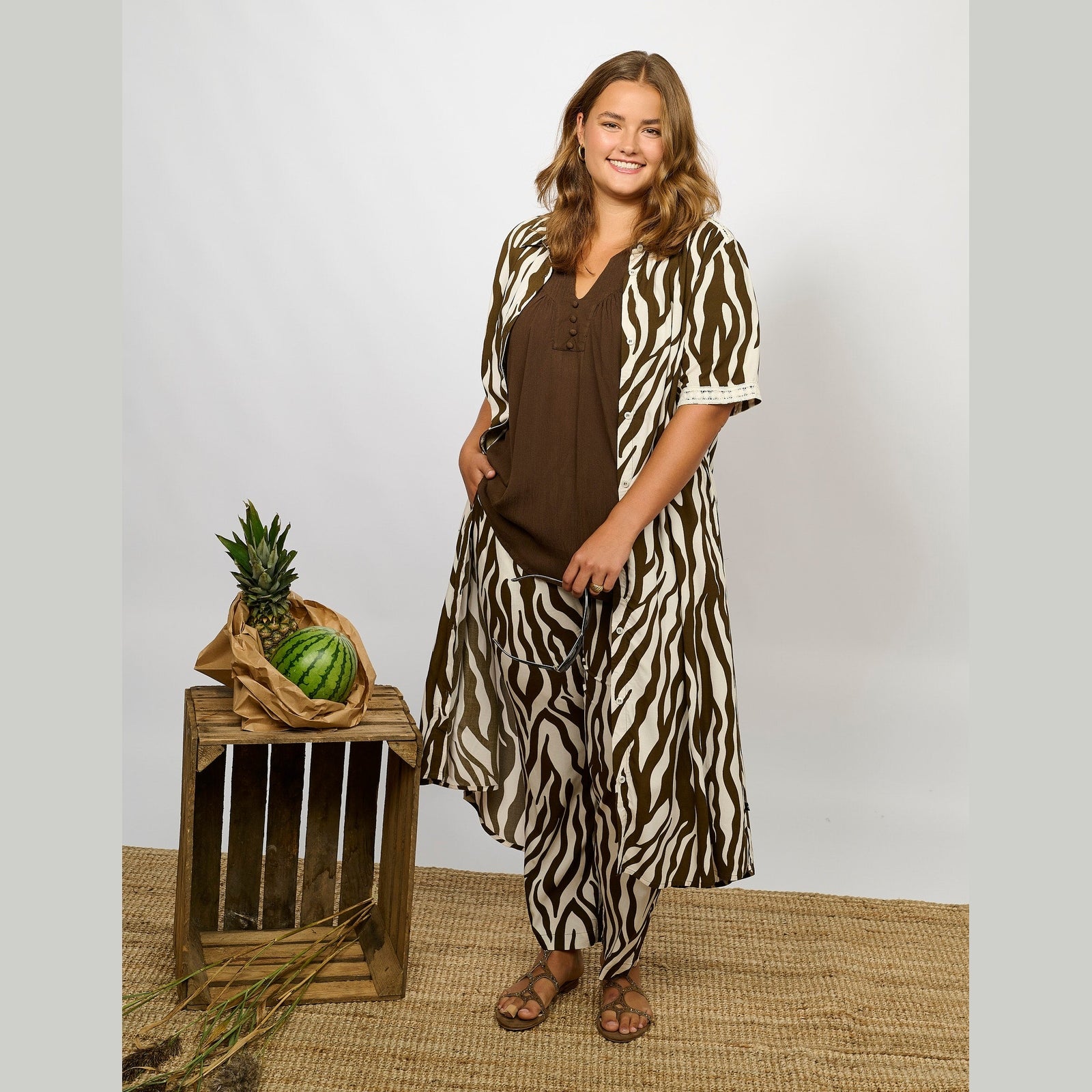 Adia ADCleo Kjoler 1700 Chocolate Brown