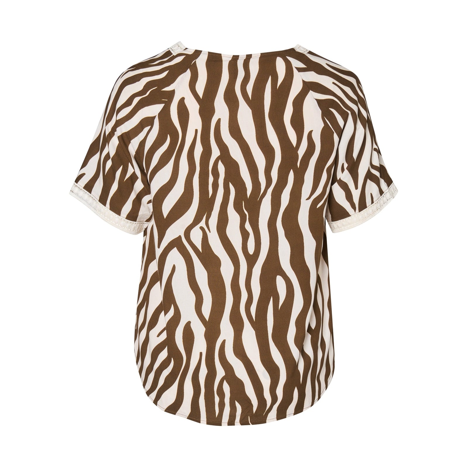 Adia ADColette Bluser 1700 Chocolate Brown