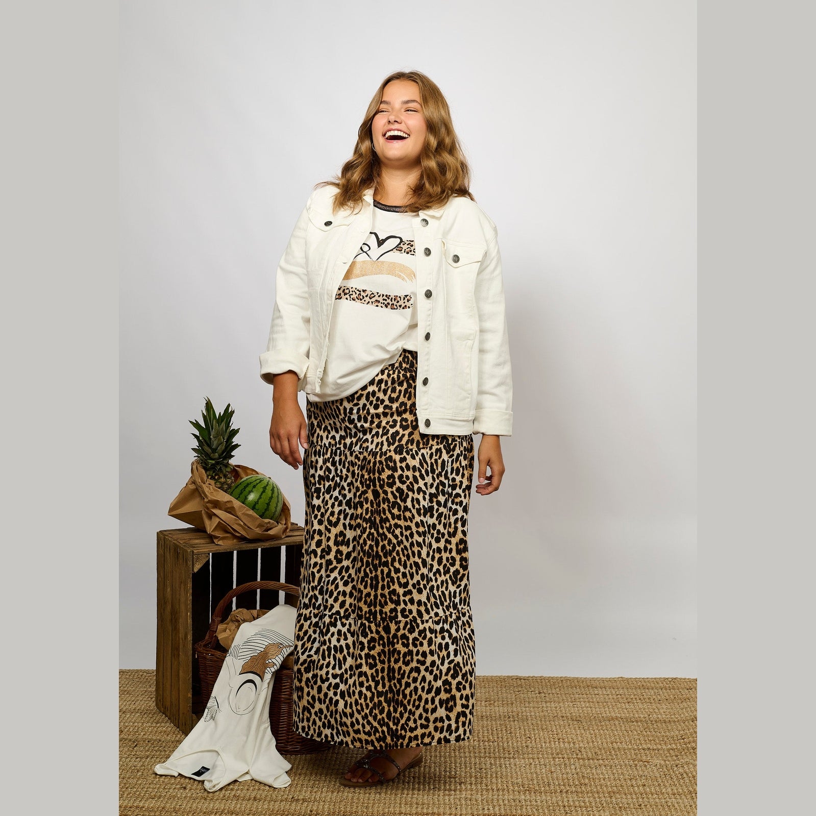 Adia ADConcetta Nederdele 1700 Chocolate Brown