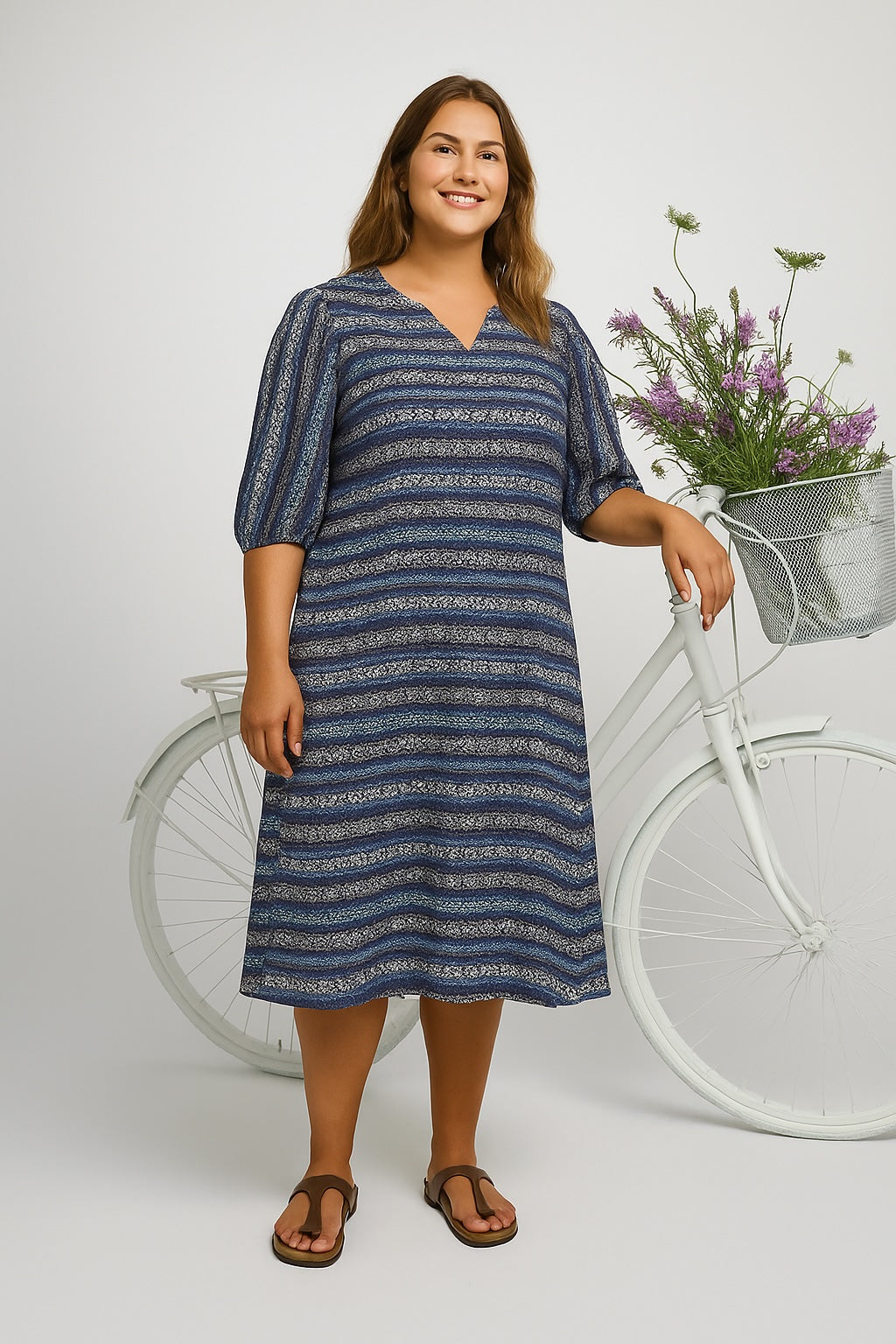 Adia ADConstantine Kjoler 5999 NAVY BLUE