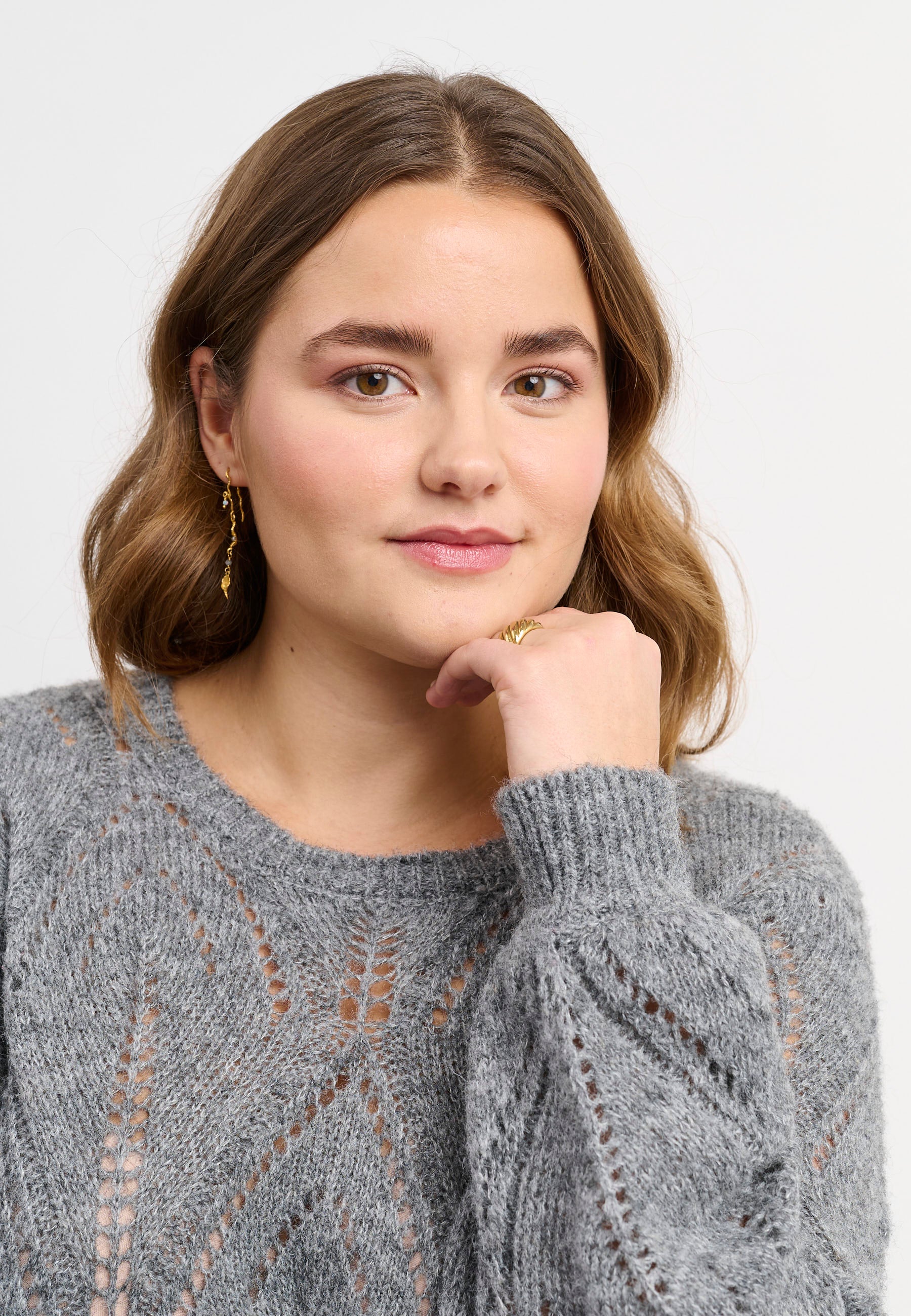 Adia ADDalah Knit Pullover 9900 ANTRACITE