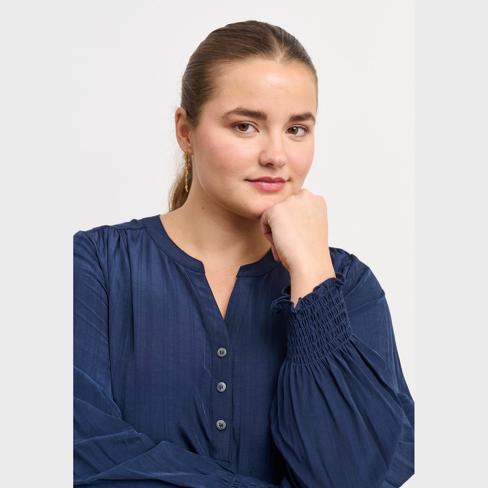 Adia ADDalin Bluser 5999 NAVY BLUE