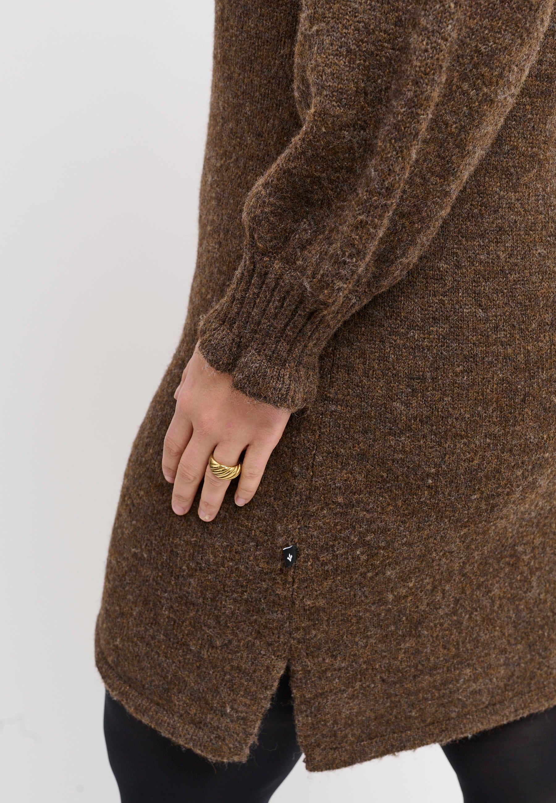 Adia ADDamai Knit Dress 1700 Chocolate Brown