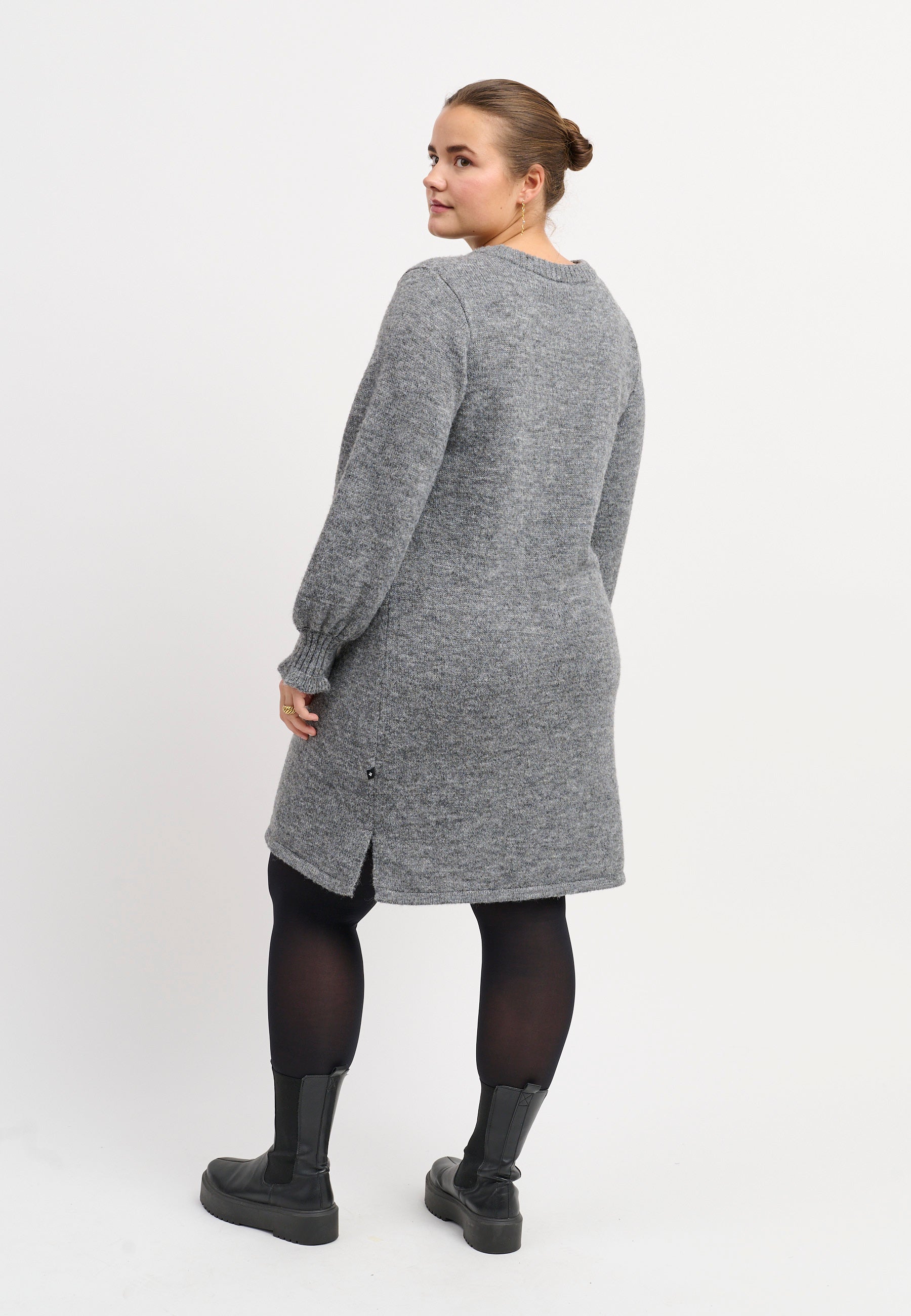 Adia ADDamai Knit Dress 9900 ANTRACITE