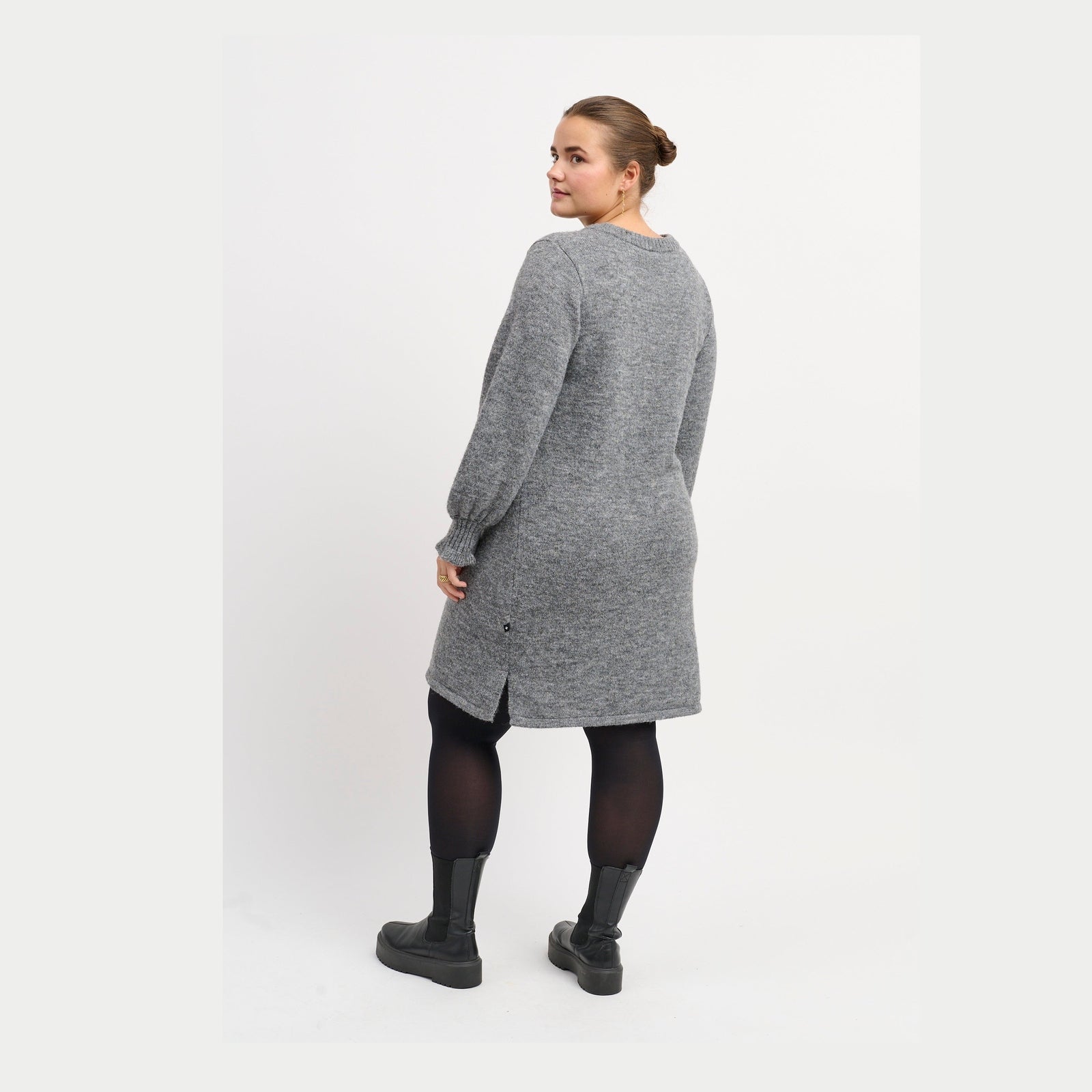 Adia ADDamai Knit Dress 9900 ANTRACITE
