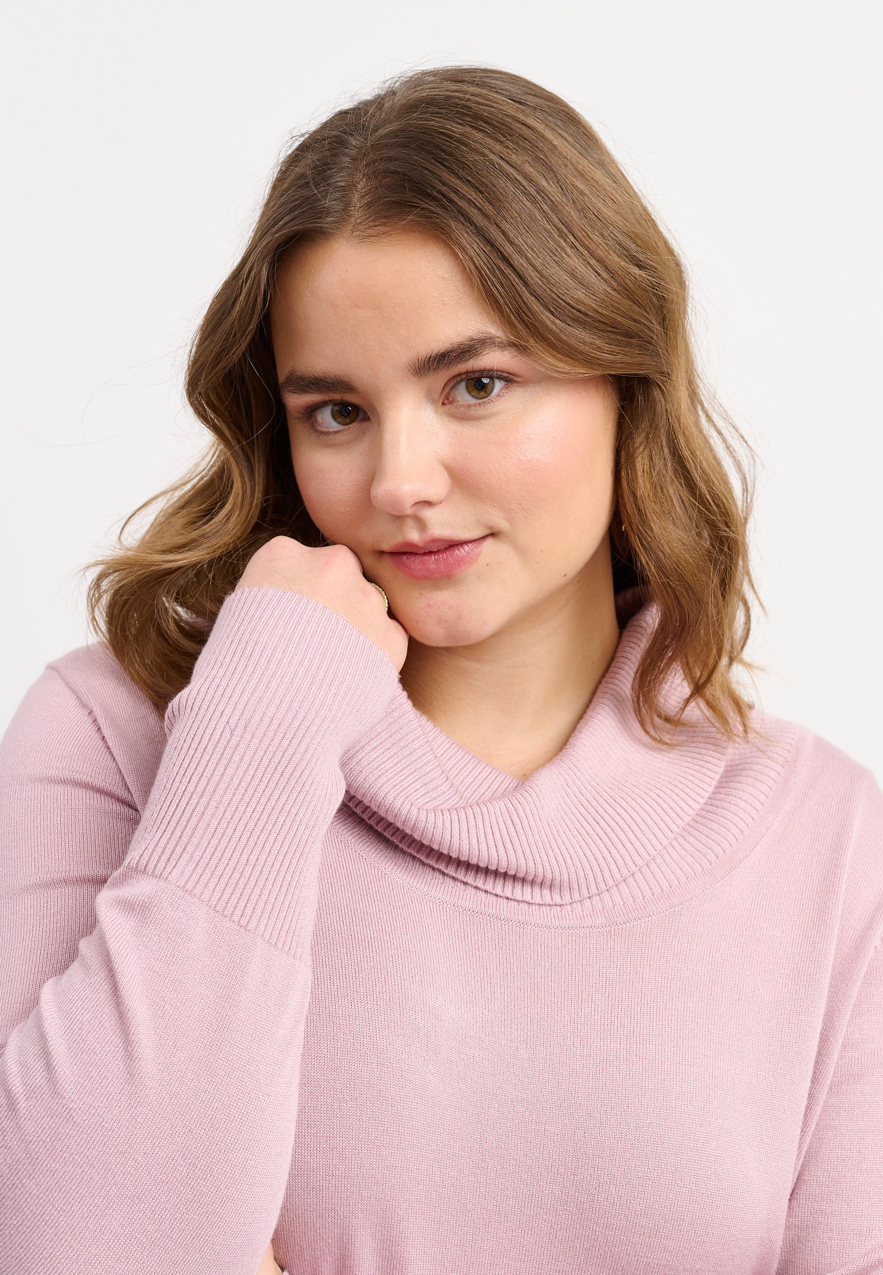 Adia ADDanna Knit Pullover 2051 Rose