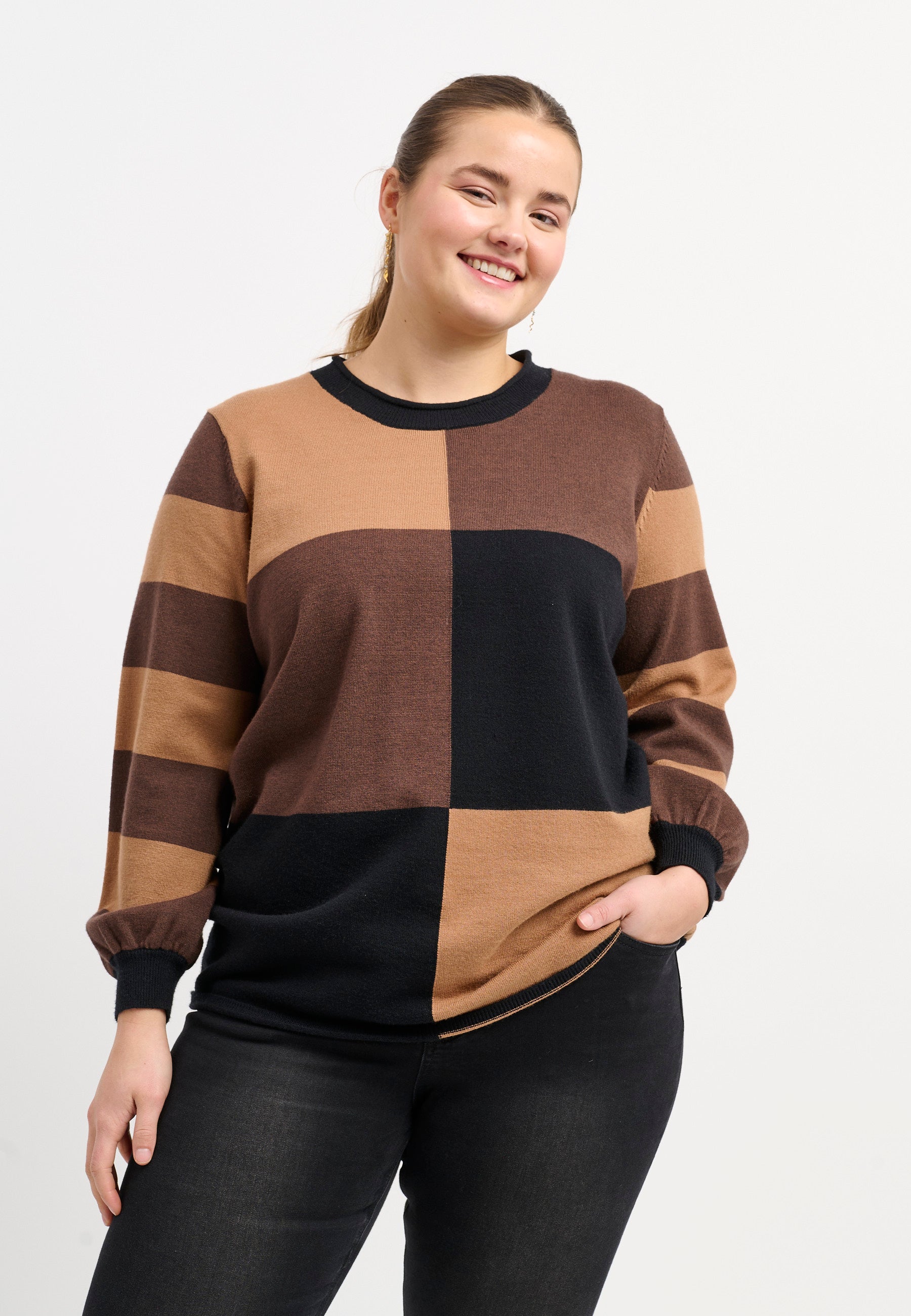 Adia ADDanu Knit Pullover 9999 BLACK